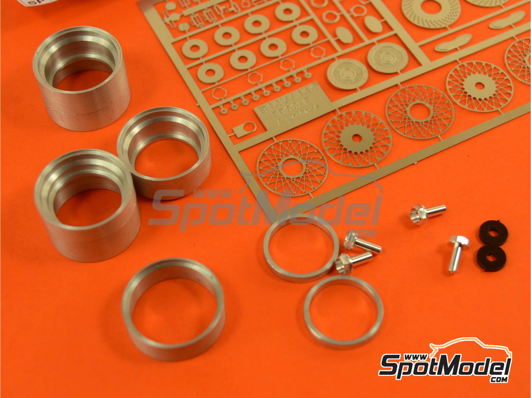 Image 5: BMW M1 Grupo B Procar | Set de mejora y detallado en escala&nbsp;1/24 fabricado por Scale Production (ref.&nbsp;SPTK24013)