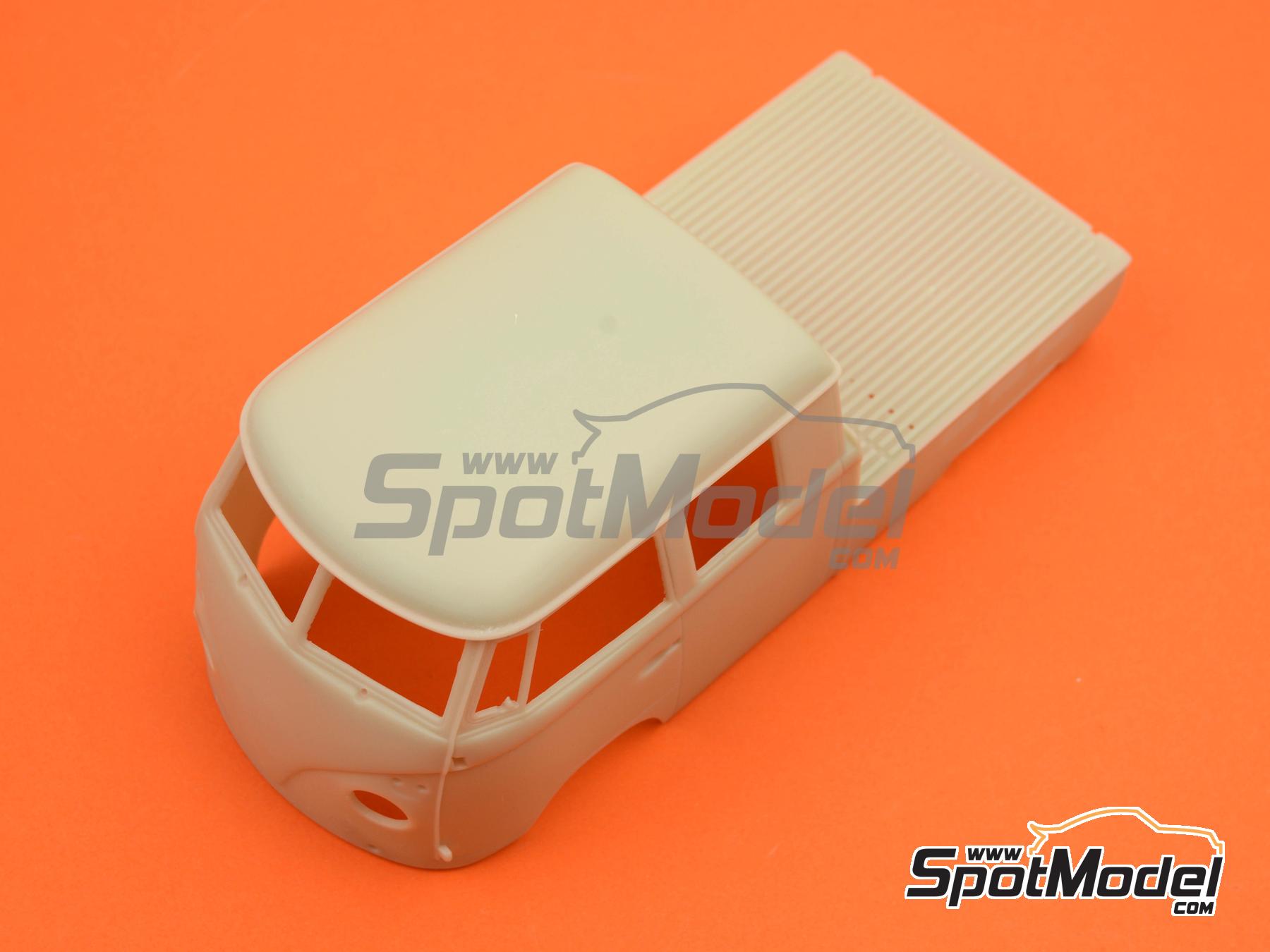 Image 5: Volkswagen Transporter T1 Doka -  1966 | Transkit in 1/24 scale manufactured by Scale Production (ref.&nbsp;SPTK24037)