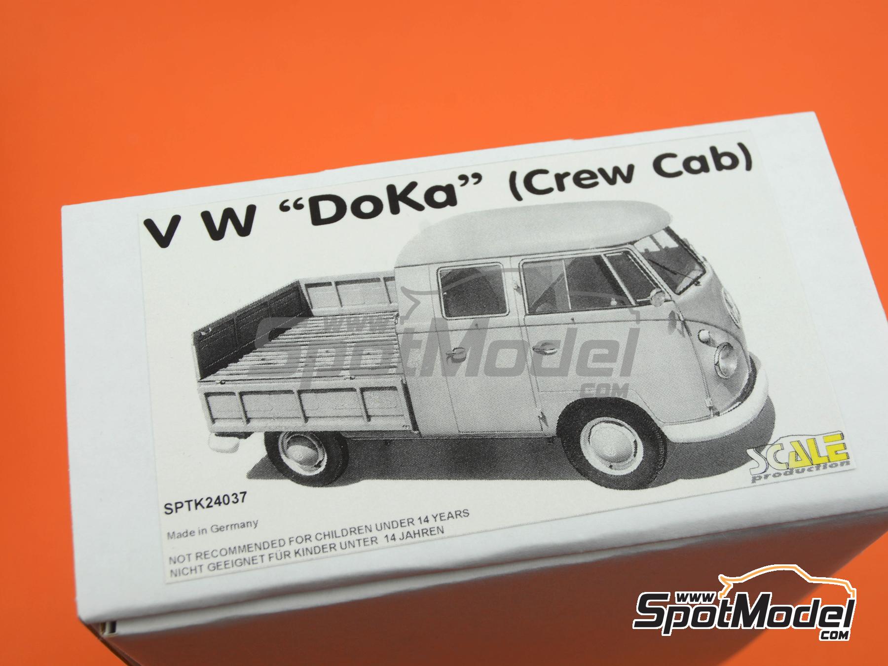 Image 9: Volkswagen Transporter T1 Doka -  1966 | Transkit in 1/24 scale manufactured by Scale Production (ref.&nbsp;SPTK24037)