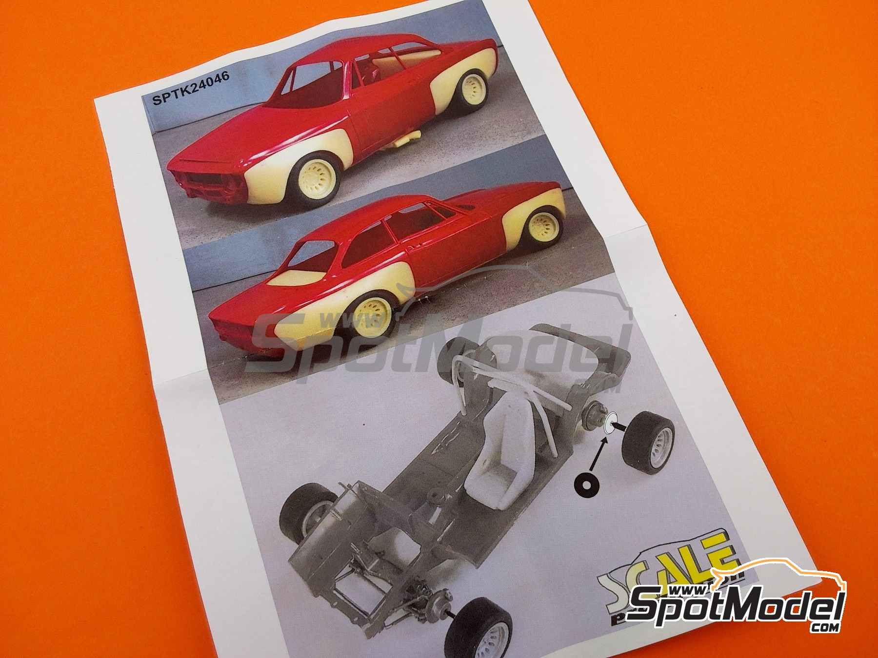 Image 5: Alfa Romeo GTAj | Transkit in 1/24 scale manufactured by Scale Production (ref.&nbsp;SPTK24046)