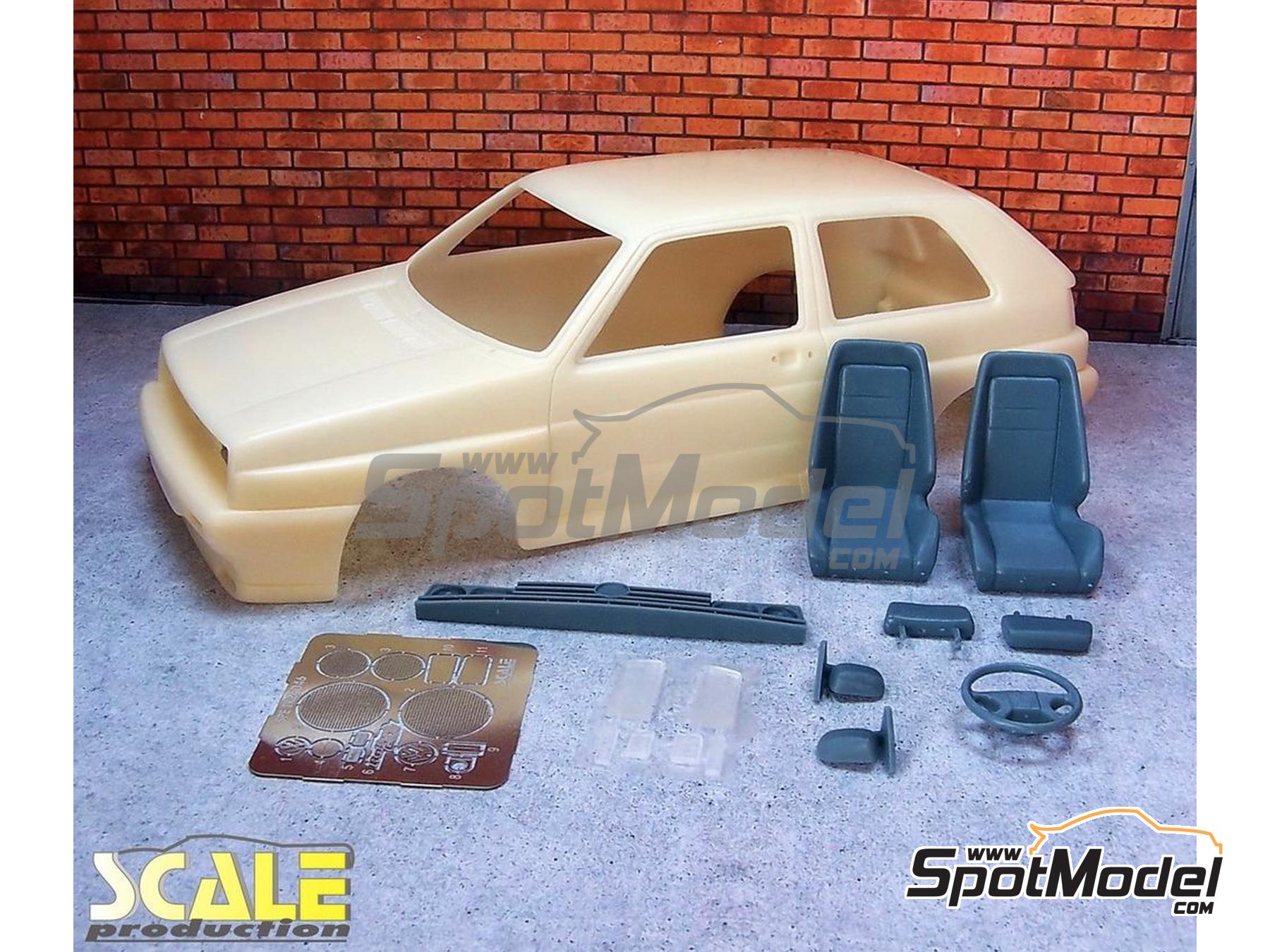 Scale Production SPTK24049: Transkit 1/24 scale - Volkwagen Golf 2 