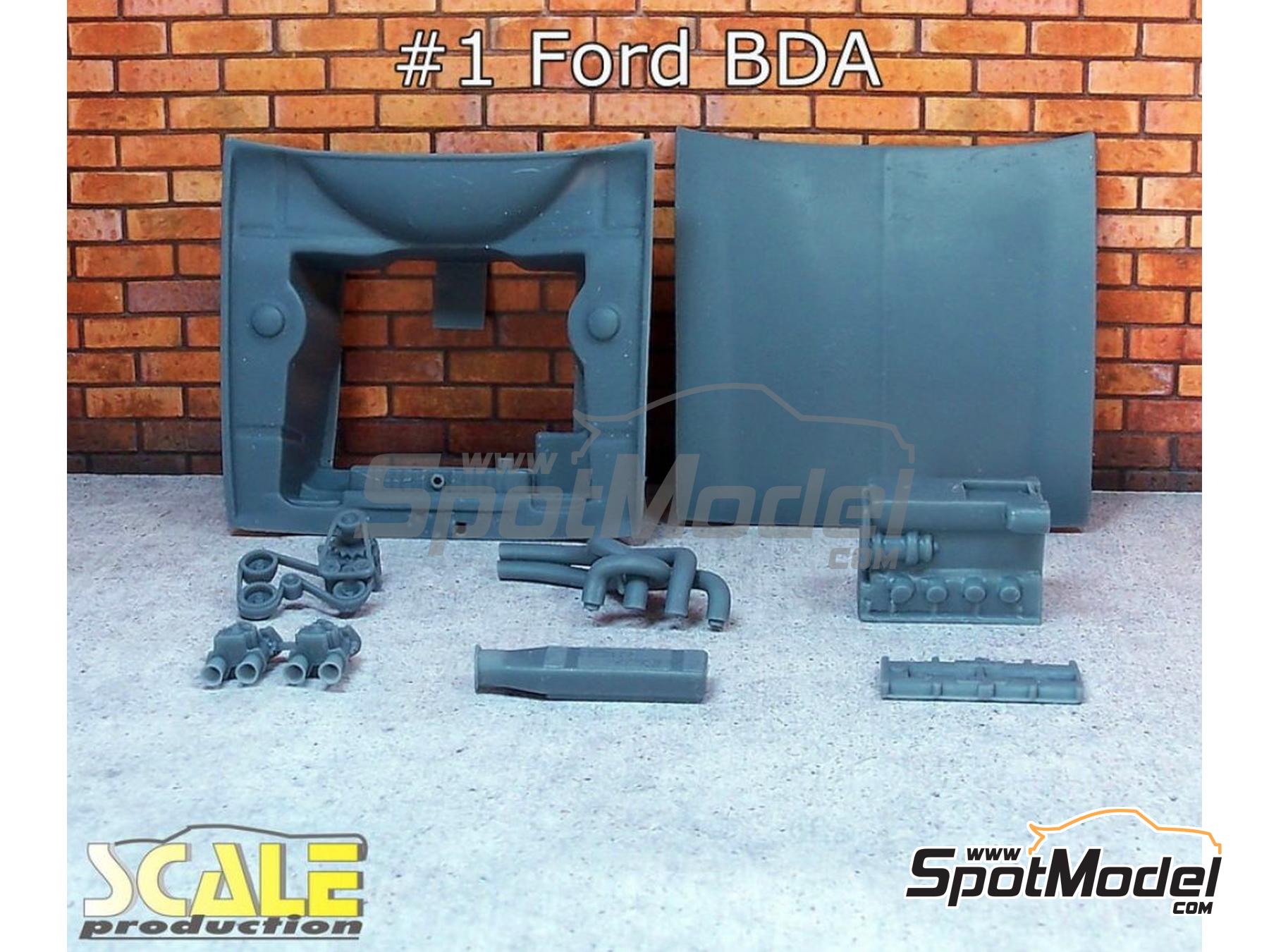 Image 1: Ford Escort RS1600 Mk I BDA | Motor en escala&nbsp;1/24 fabricado por Scale Production (ref.&nbsp;SPTK24057-1, tambien SPTK24057#1)