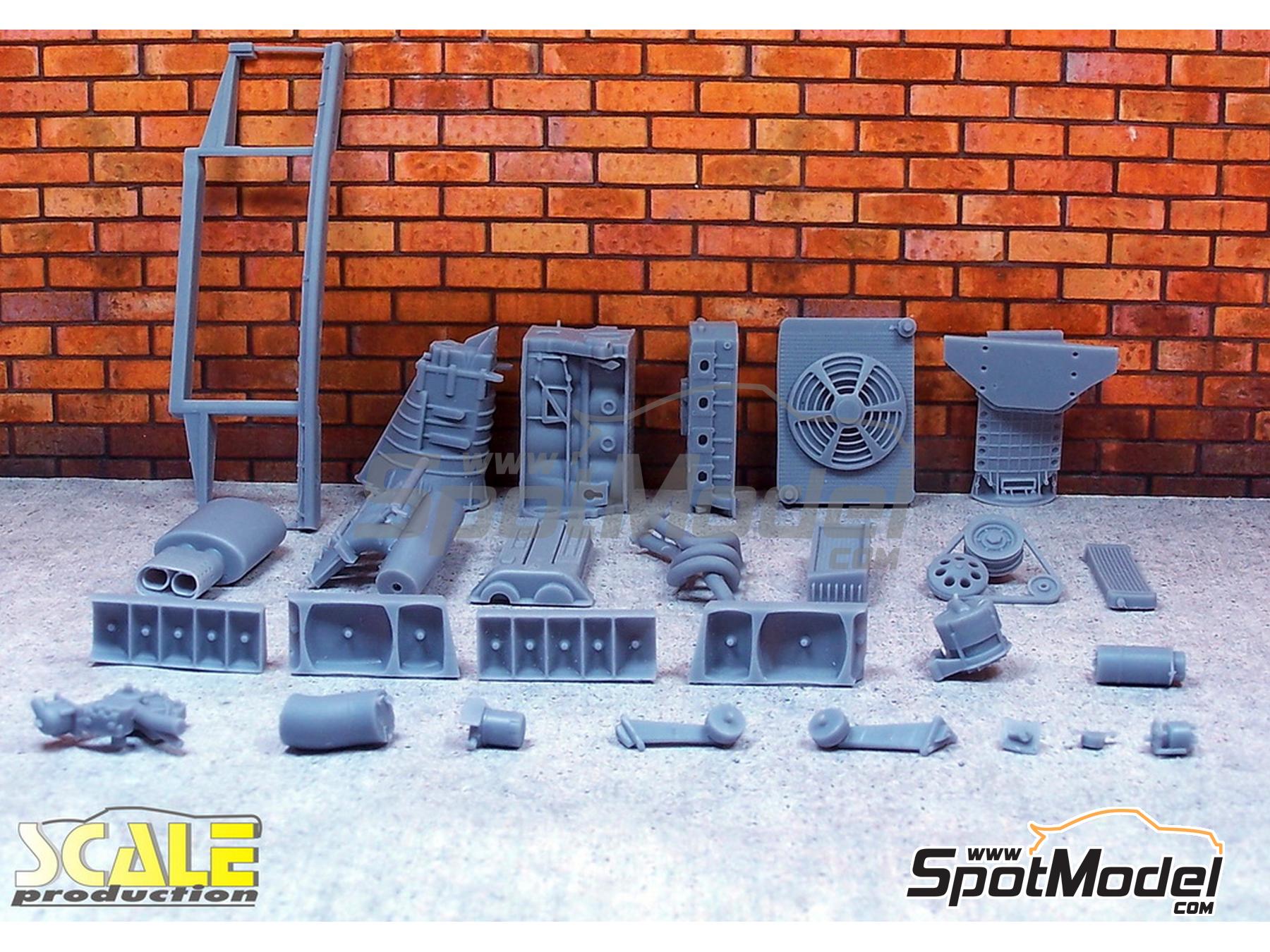 Image 1: Mercedes Benz 190 M102 - DTM - Deutsche Tourenwagen Masters | Motor en escala&nbsp;1/24 fabricado por Scale Production (ref.&nbsp;SPTK24064-1)