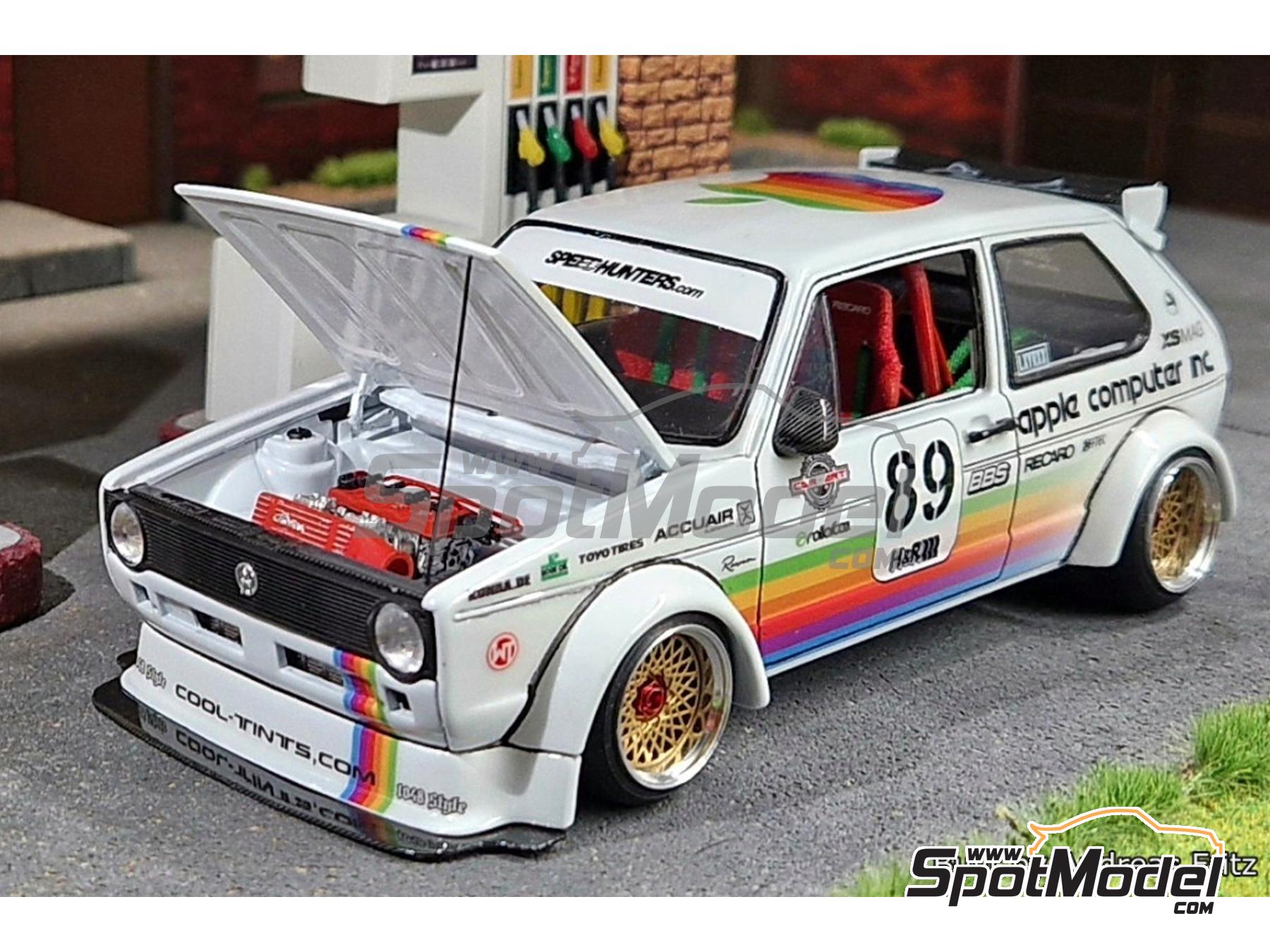 Image 4: Volkswagen 1.8L 16V with Weber carburettors | Engine in 1/24 scale manufactured by Scale Production (ref.&nbsp;SPTK24065--W, also SPTK24065W)