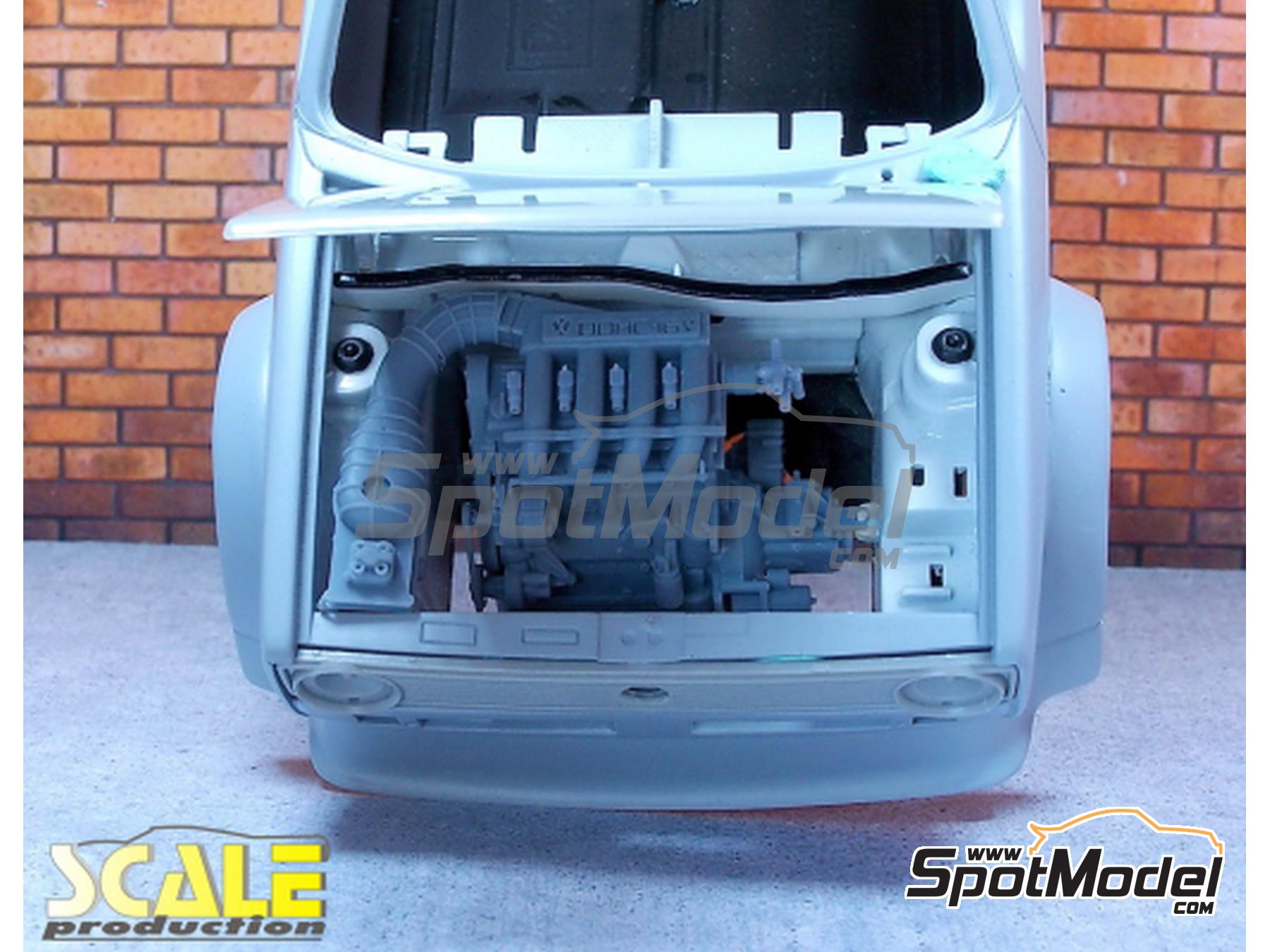 Image 3: Volkswagen 1.8L 16V | Engine in 1/24 scale manufactured by Scale Production (ref.&nbsp;SPTK24065, also SPTK24065-BLACK)