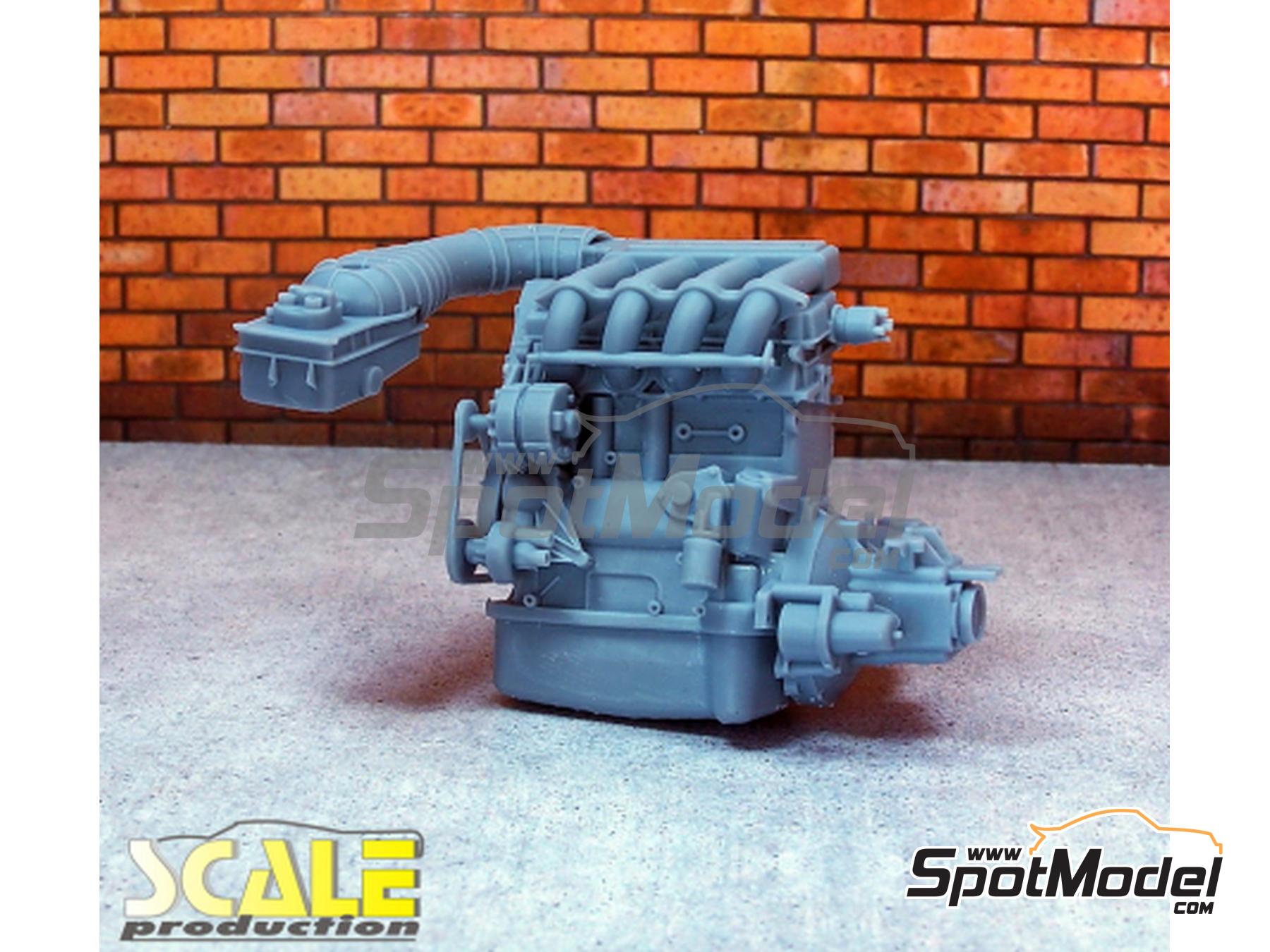 Image 5: Volkswagen 1.8L 16V | Engine in 1/24 scale manufactured by Scale Production (ref.&nbsp;SPTK24065, also SPTK24065-BLACK)