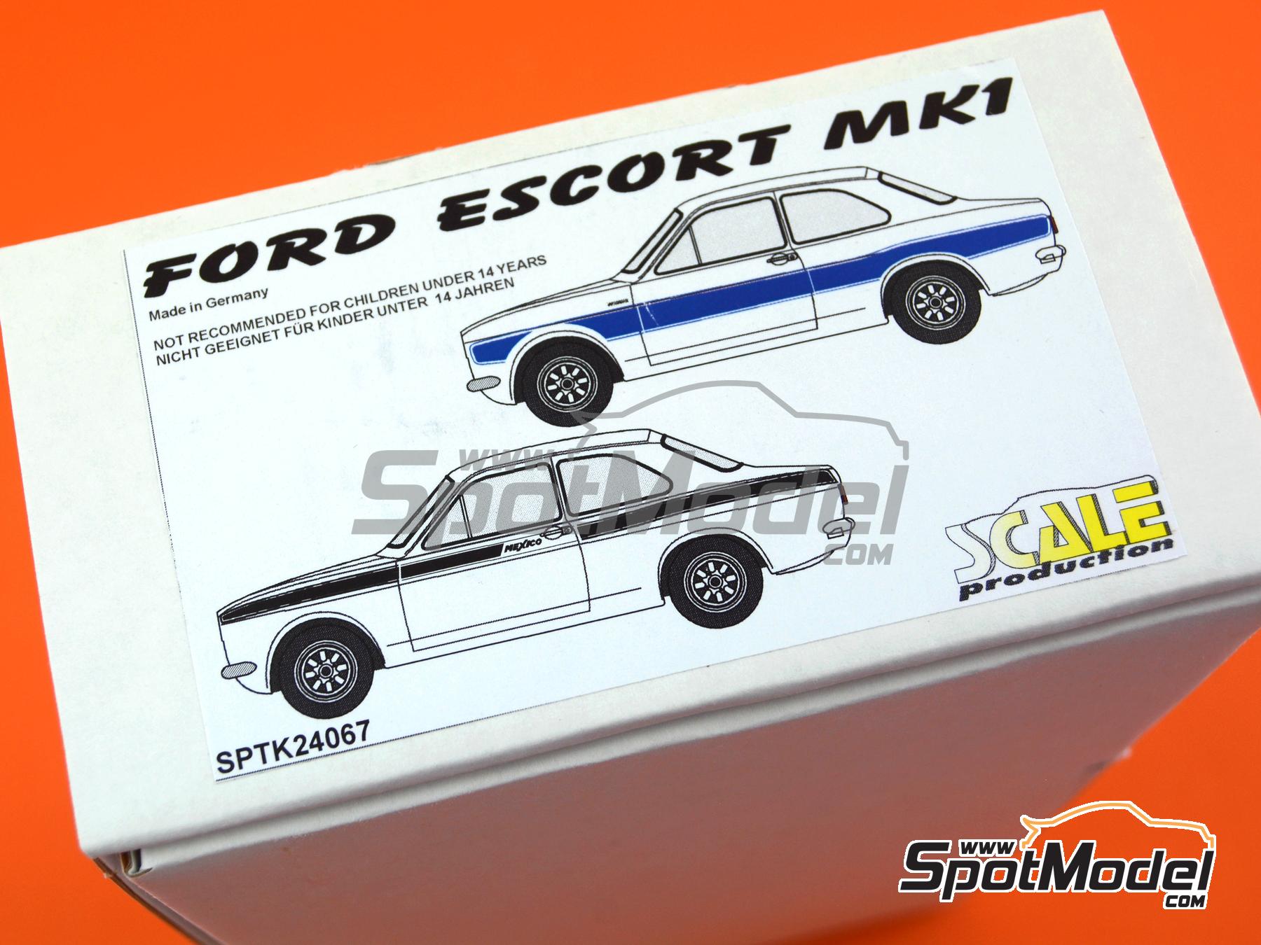 Image 5: Ford Escort Mk I | Transkit en escala&nbsp;1/24 fabricado por Scale Production (ref.&nbsp;SPTK24067)