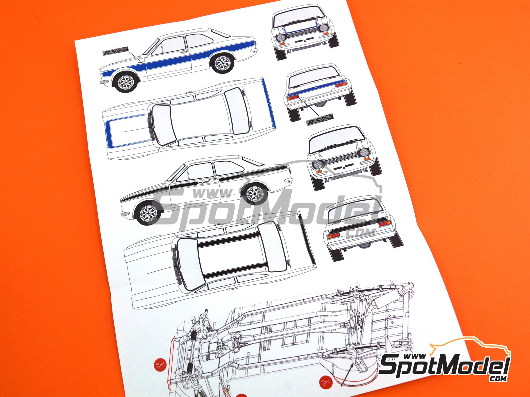 Image 13: Ford Escort Mk I | Transkit en escala&nbsp;1/24 fabricado por Scale Production (ref.&nbsp;SPTK24067)