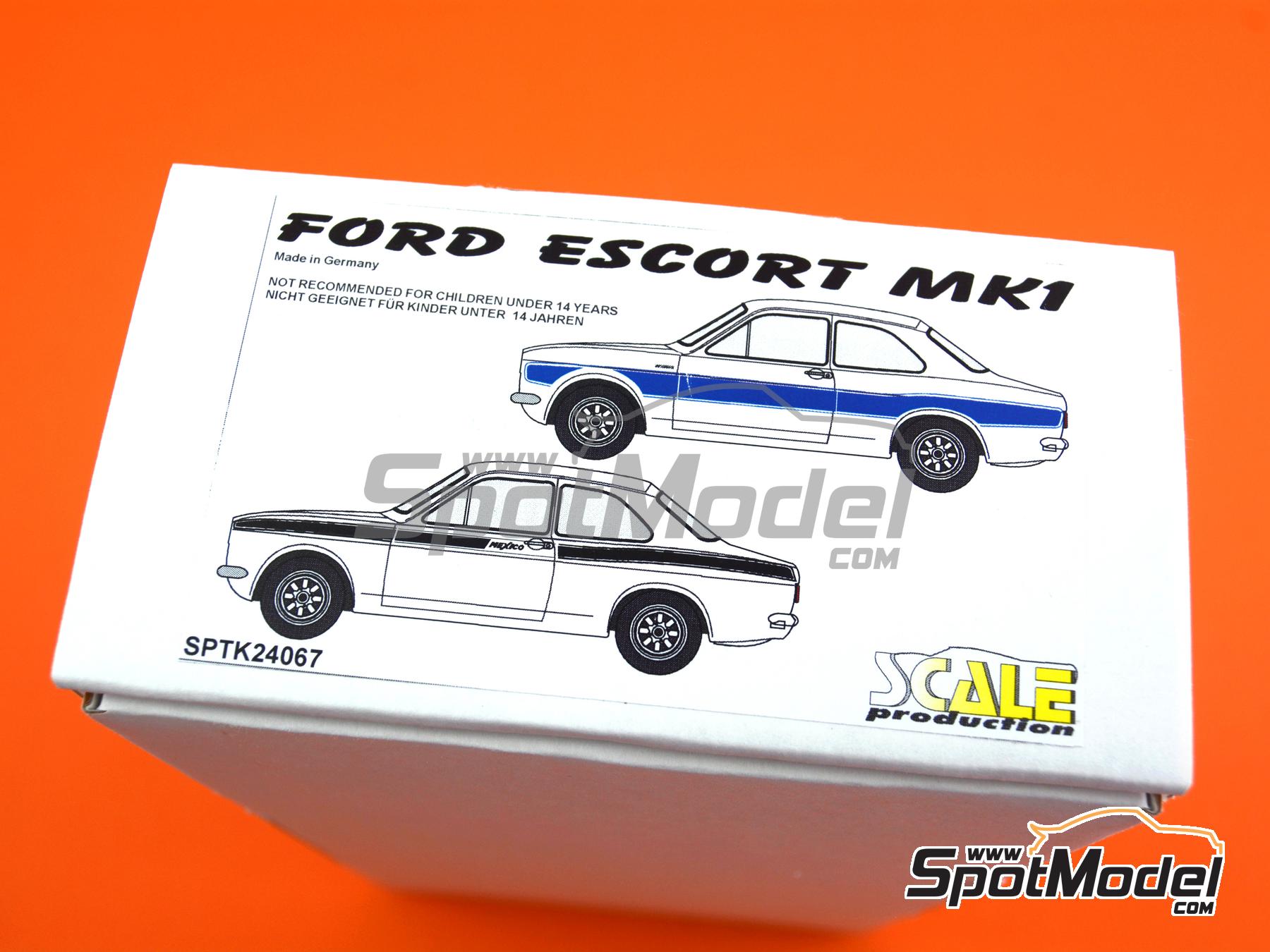 Image 15: Ford Escort Mk I | Transkit en escala&nbsp;1/24 fabricado por Scale Production (ref.&nbsp;SPTK24067)