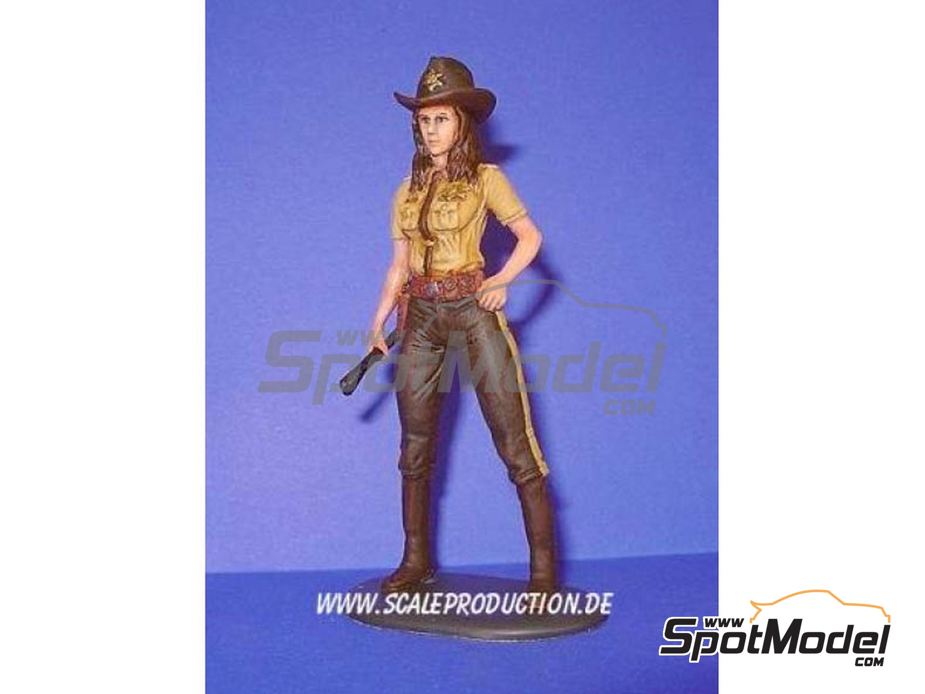 Image 1: Officer Nancy | Figure in 1/24 scale manufactured by Scale Production (ref.&nbsp;TMF24013)