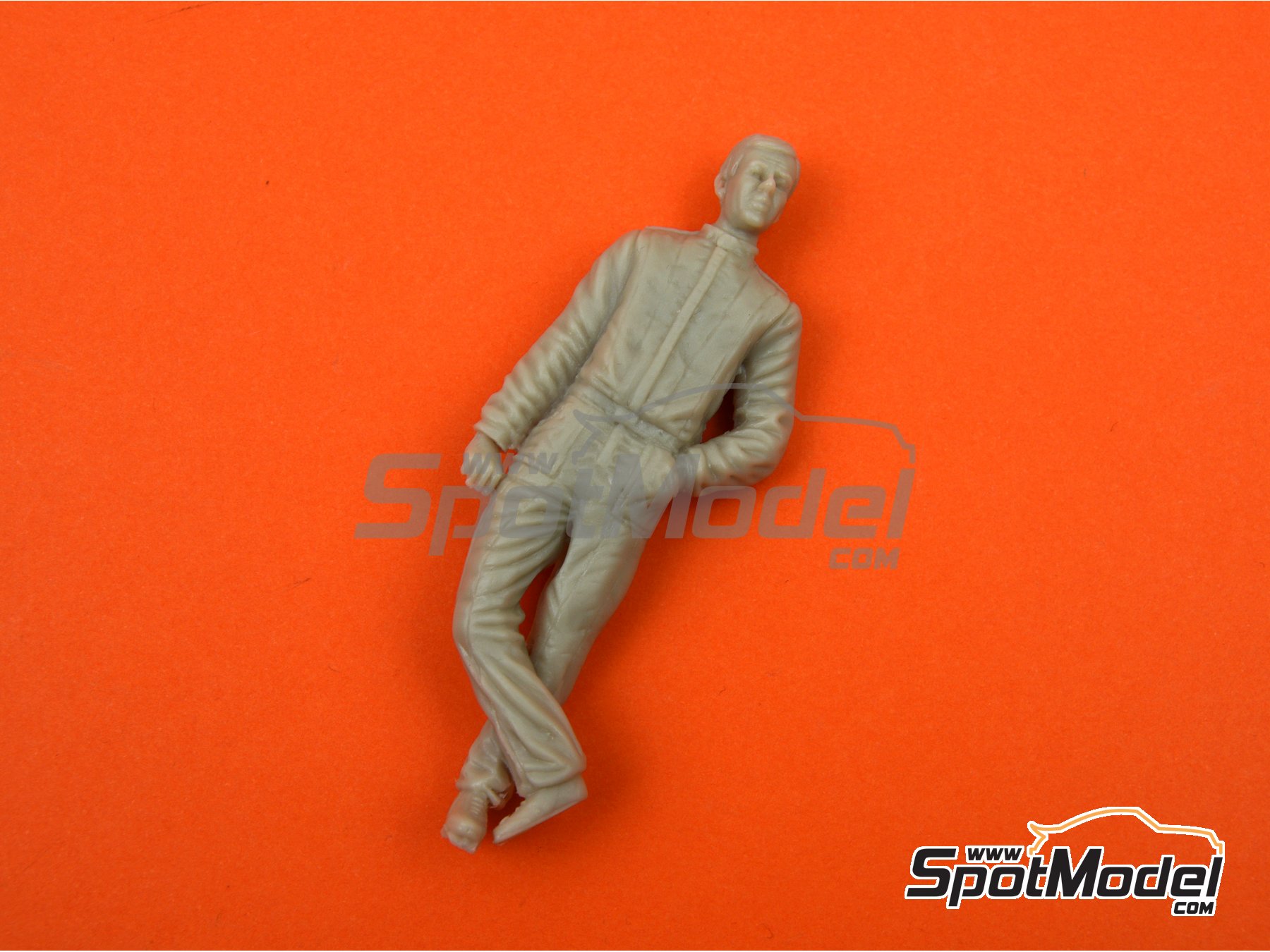 Image 3: Walter R&ouml;hrl | Figure in 1/24 scale manufactured by Scale Production (ref.&nbsp;TMF24048)