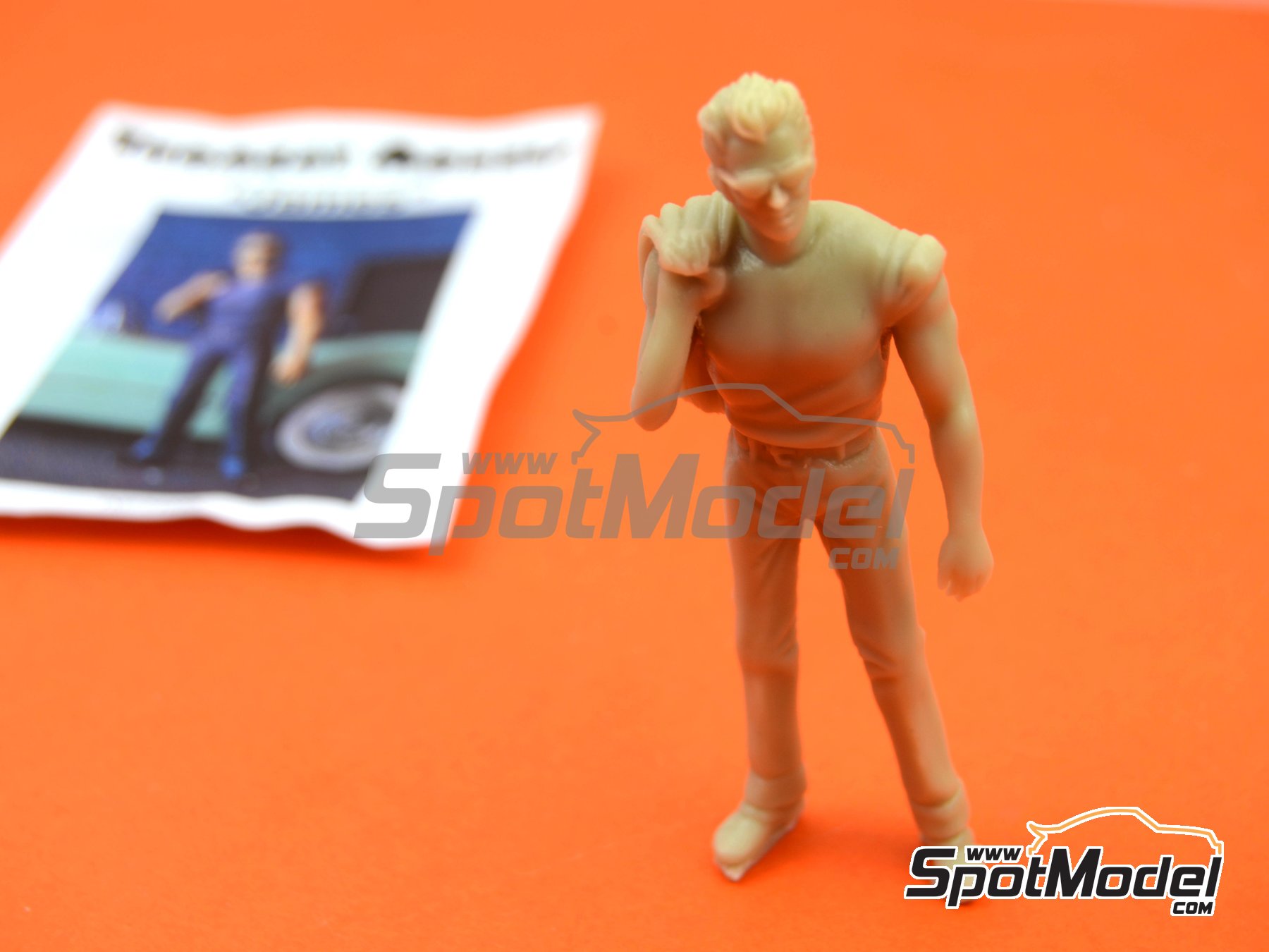 Image 2: James Dean | Figure in 1/24 scale manufactured by Scale Production (ref.&nbsp;TMF24055)
