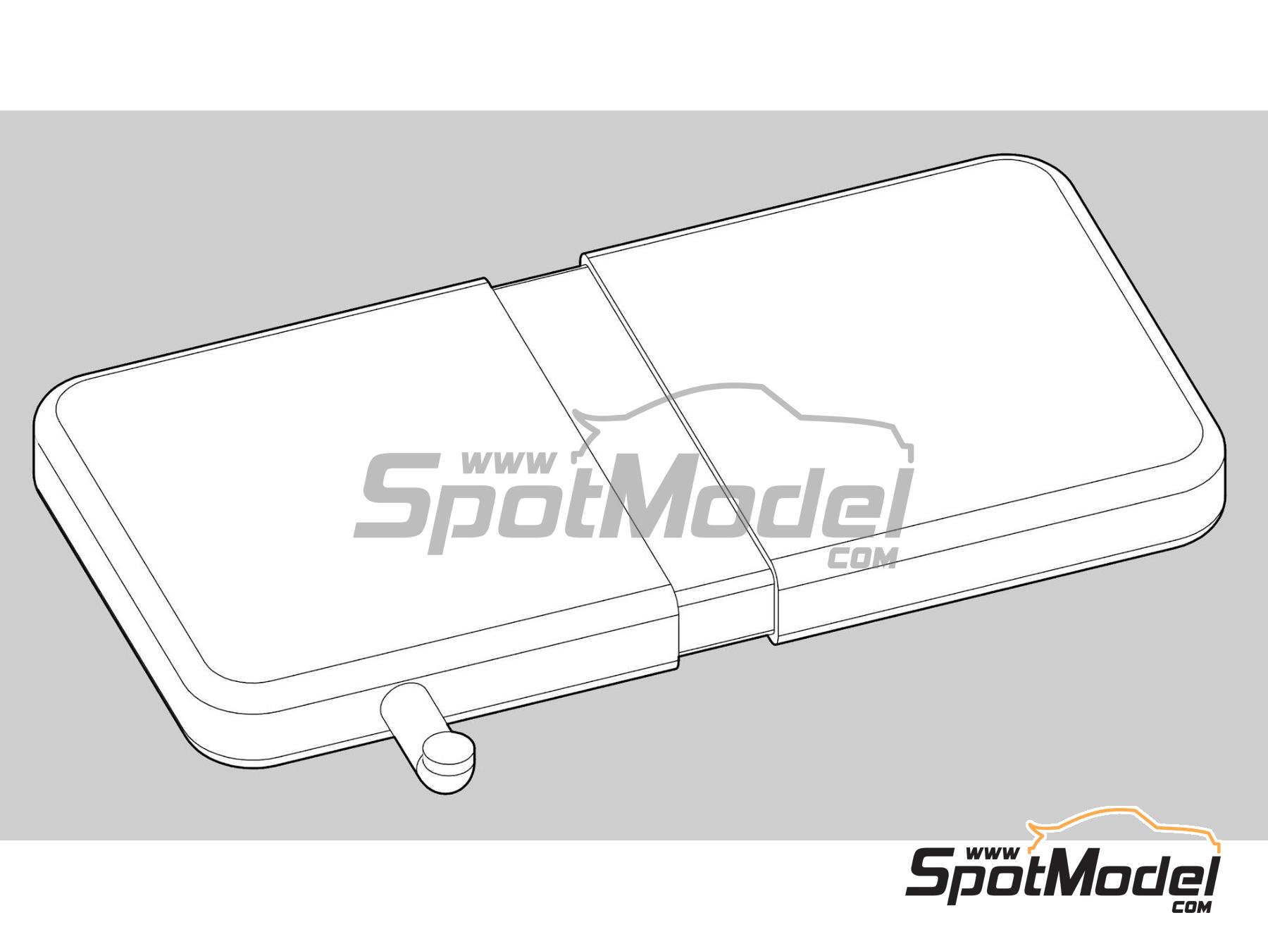 Image 6: Porsche 935 K2 | Detail up set in 1/20 scale manufactured by ScaleLab 24 (ref. SL02-039)