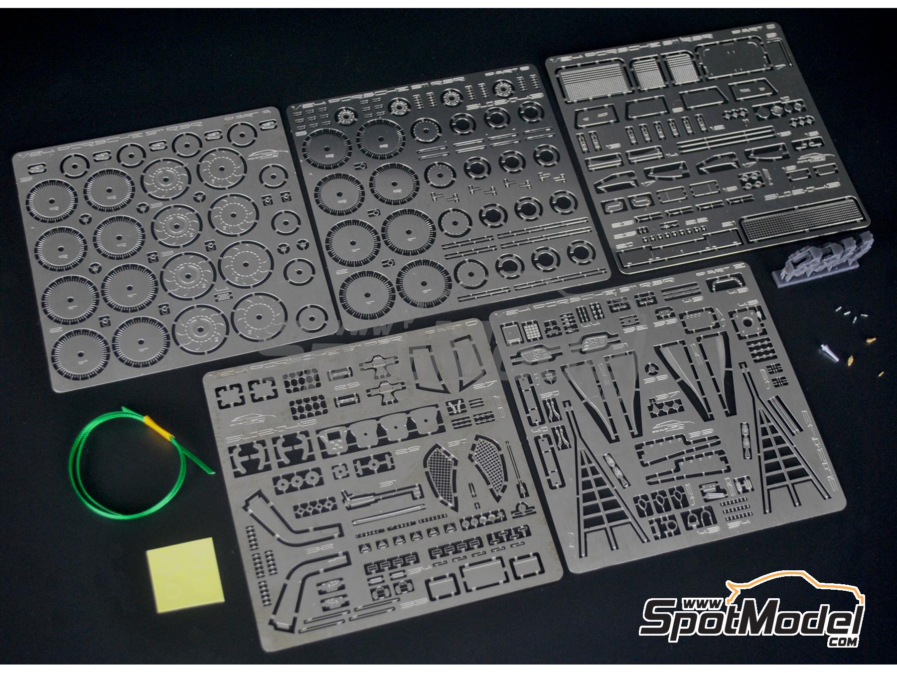 Image 8: Porsche 911 991 GT3 RSR | Detail up set in 1/24 scale manufactured by ScaleLab 24 (ref.&nbsp;SL02-043)