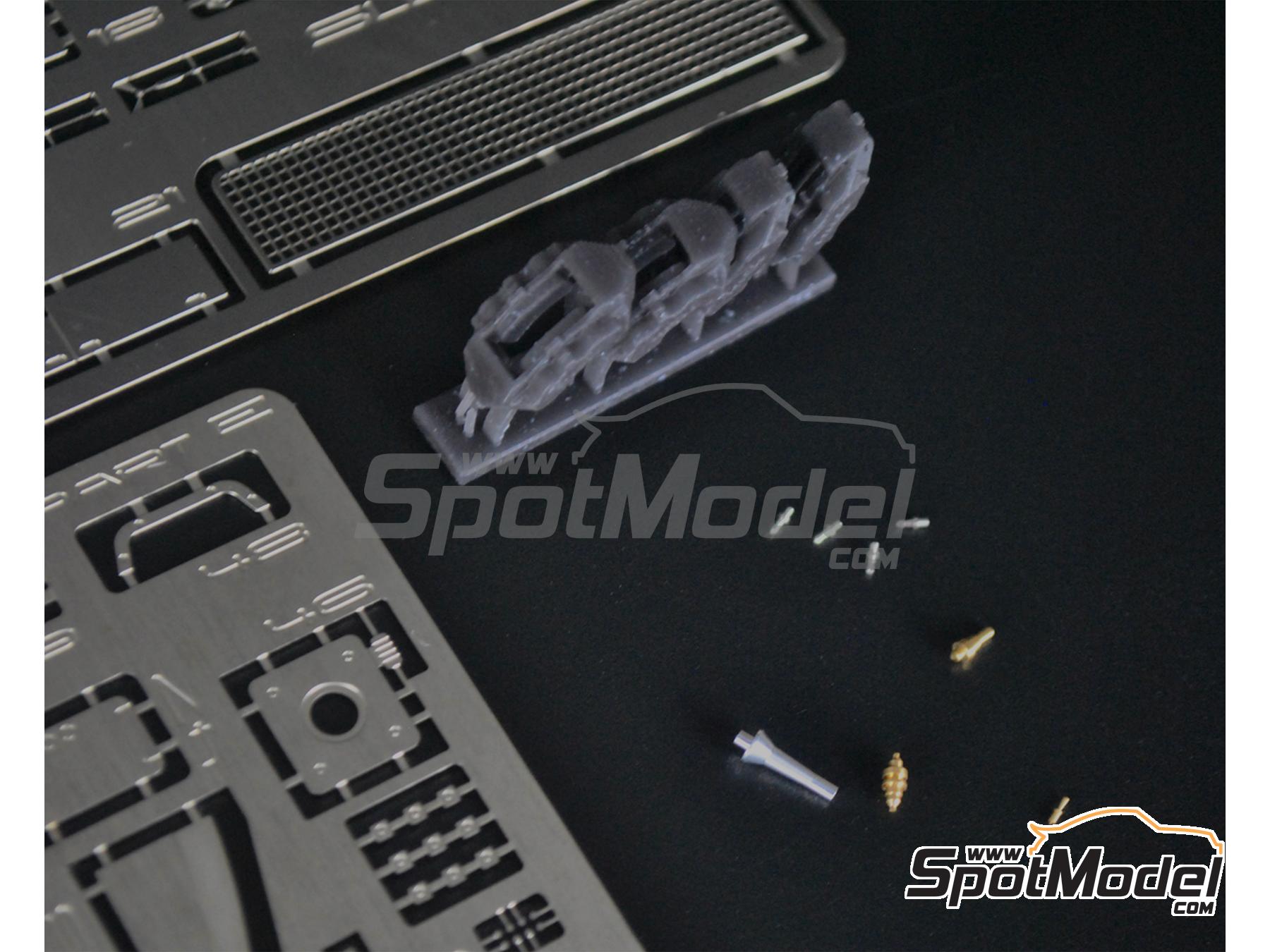 Image 9: Porsche 911 991 GT3 RSR | Detail up set in 1/24 scale manufactured by ScaleLab 24 (ref.&nbsp;SL02-043)
