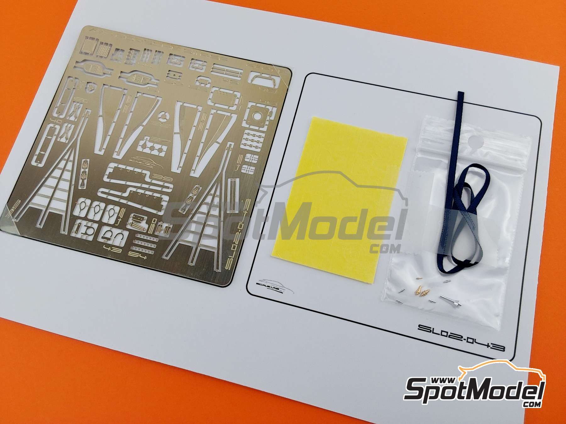 Image 14: Porsche 911 991 GT3 RSR | Detail up set in 1/24 scale manufactured by ScaleLab 24 (ref.&nbsp;SL02-043)