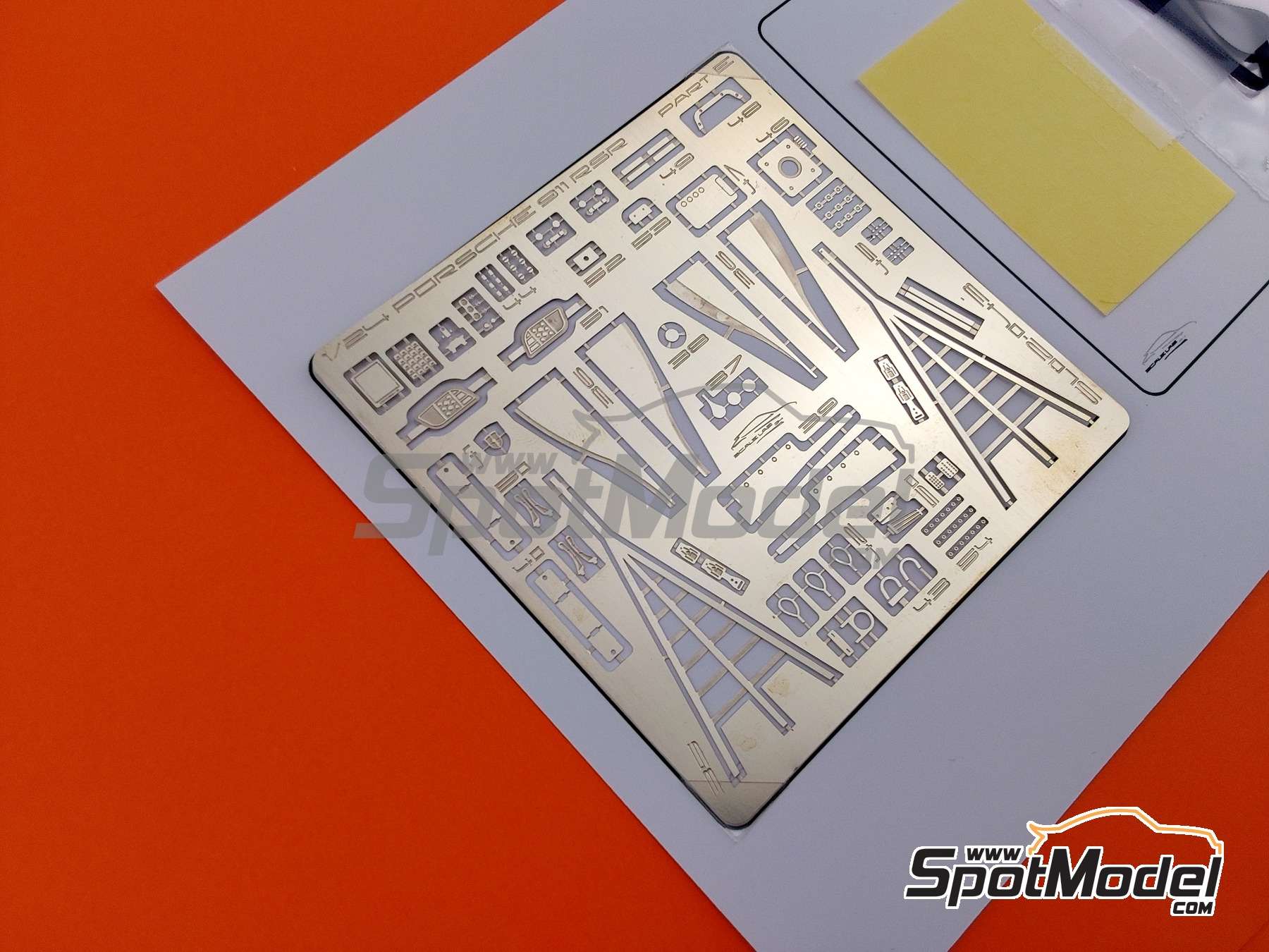 Image 15: Porsche 911 991 GT3 RSR | Detail up set in 1/24 scale manufactured by ScaleLab 24 (ref.&nbsp;SL02-043)