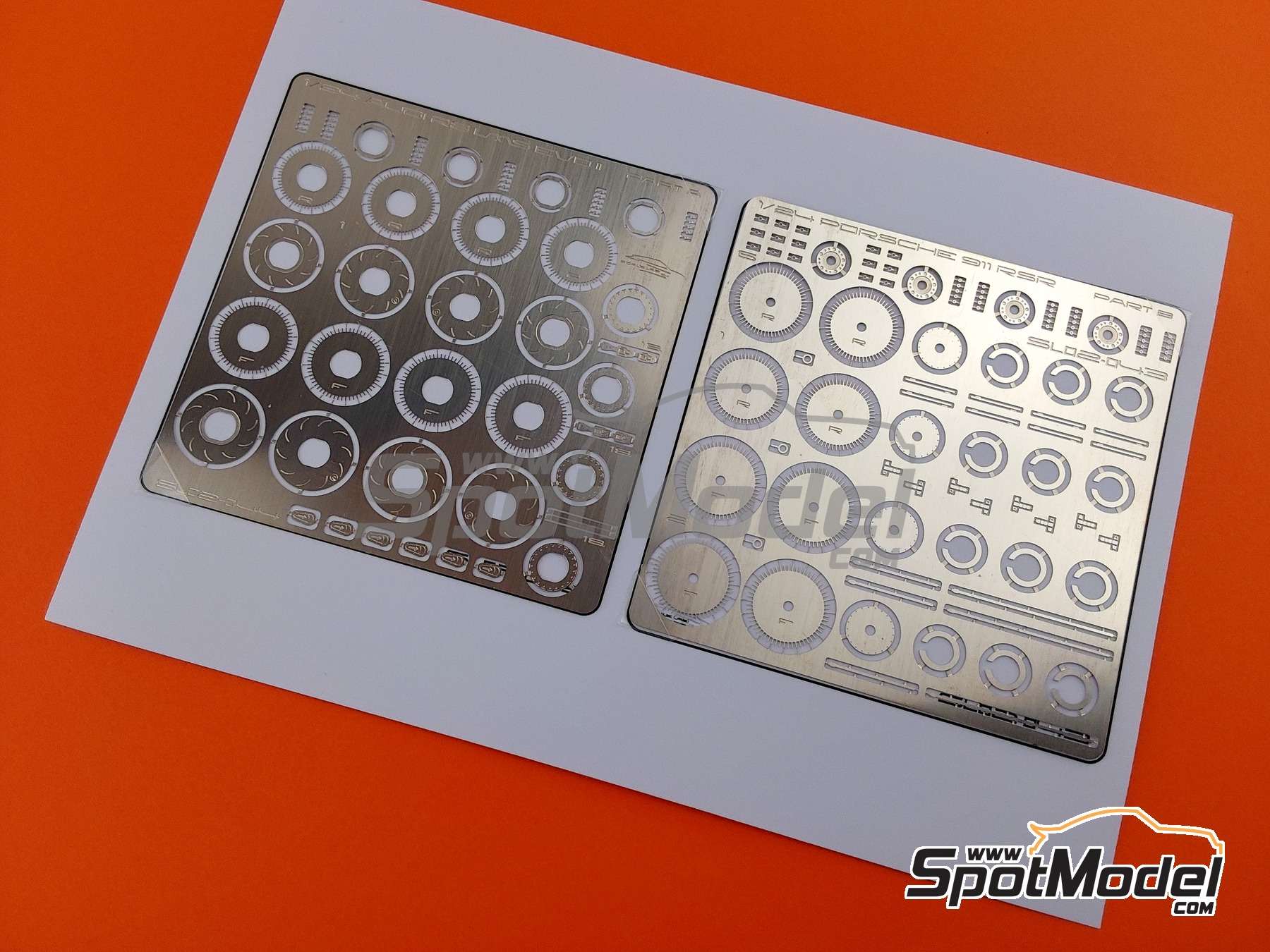 Image 17: Porsche 911 991 GT3 RSR | Detail up set in 1/24 scale manufactured by ScaleLab 24 (ref.&nbsp;SL02-043)