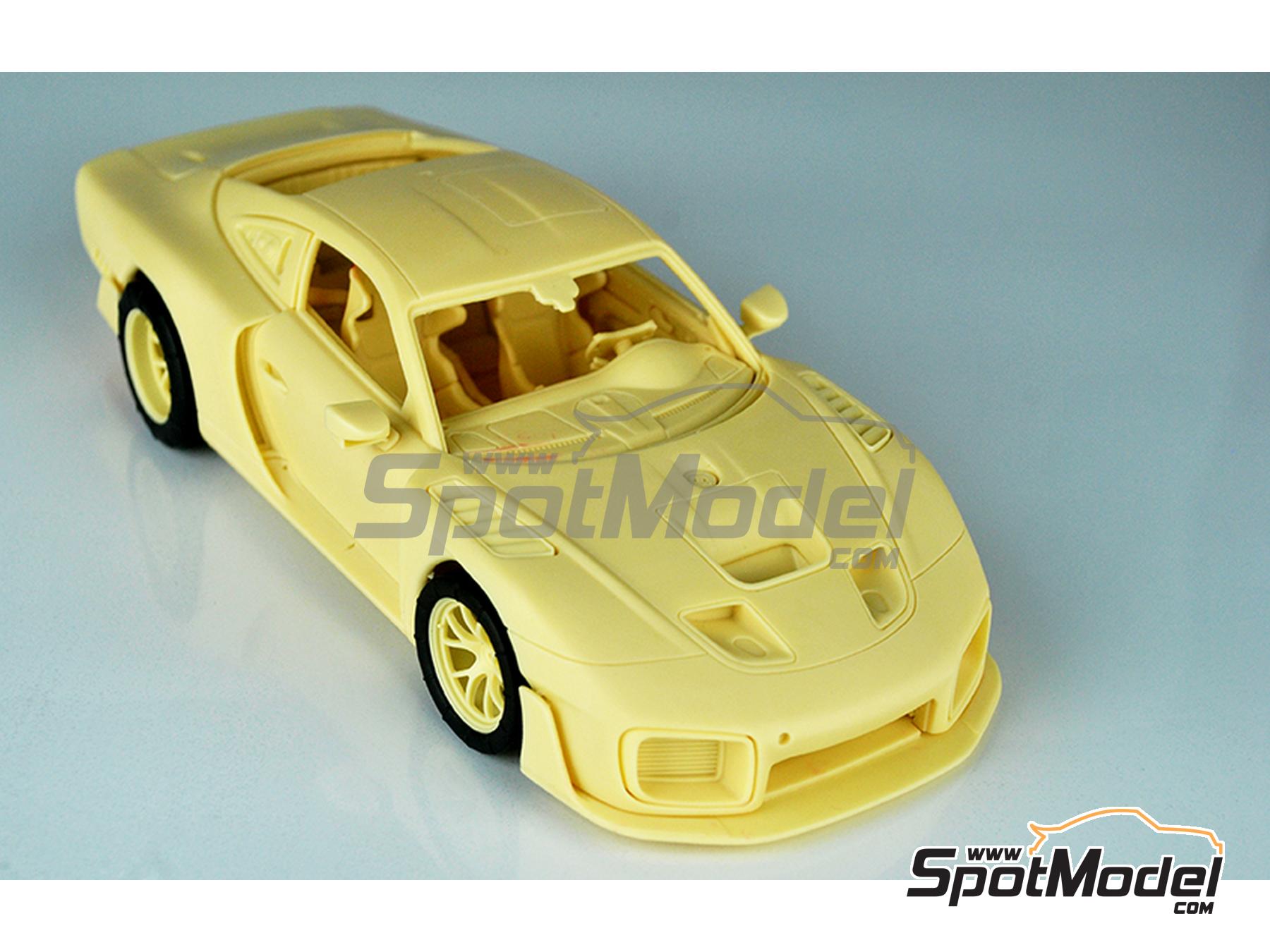 Image 11: Porsche 935/19 | Maqueta de coche en escala&nbsp;1/24 fabricado por ScaleLab 24 (ref.&nbsp;SL05-001, tambien KB08-18 y PZY-017)