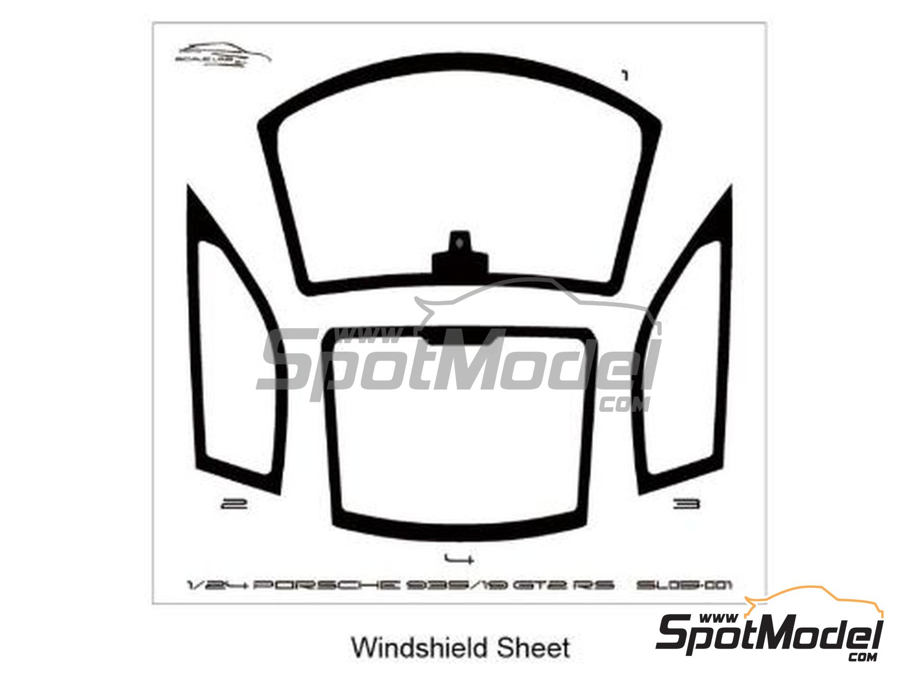 Image 15: Porsche 935/19 | Maqueta de coche en escala&nbsp;1/24 fabricado por ScaleLab 24 (ref.&nbsp;SL05-001, tambien KB08-18 y PZY-017)