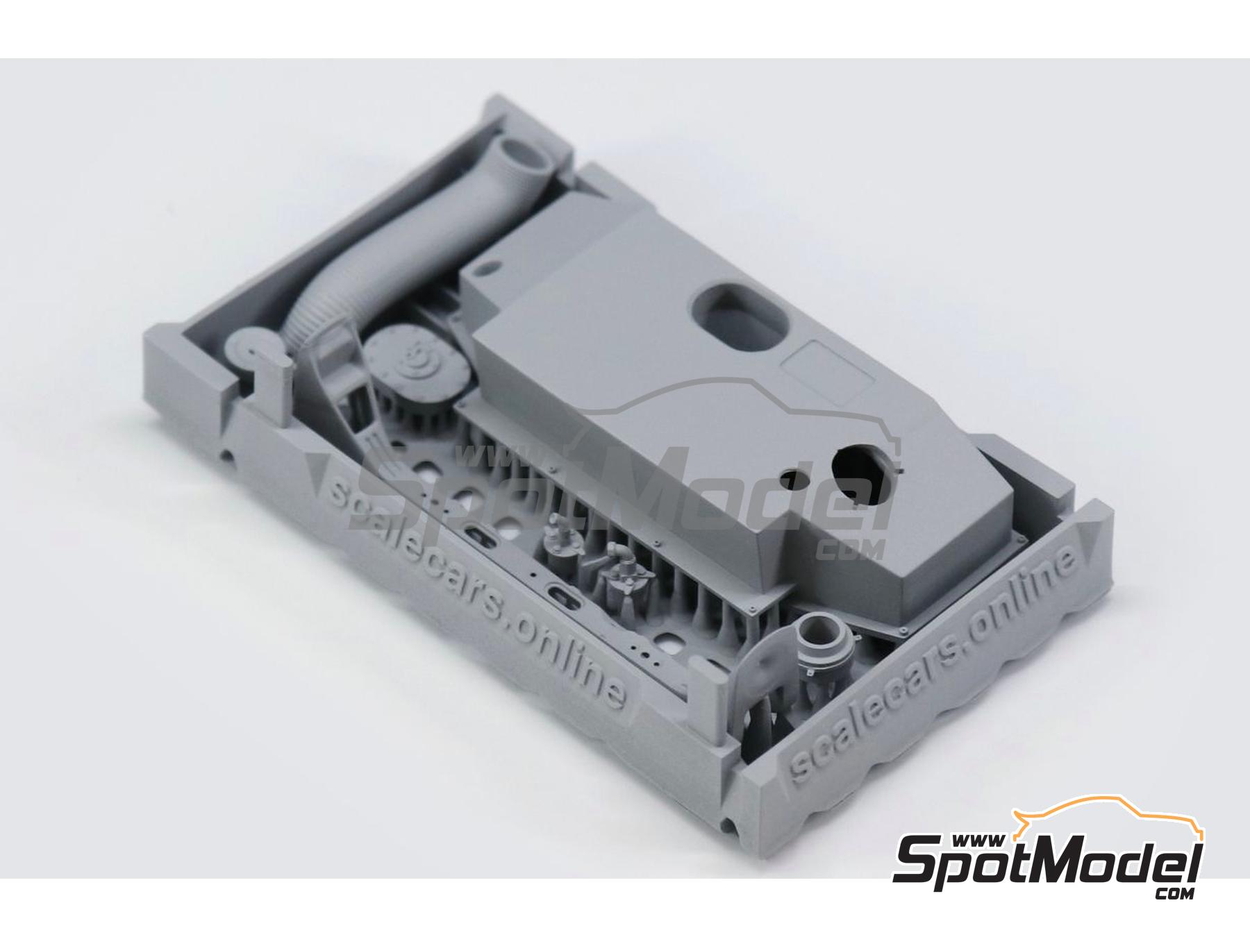 Image 3: Toyota Celica GT-Four ST185 - Fuel tank | Detail up set in 1/24 scale manufactured by Scalecars.Online (ref.&nbsp;SCO-R005)