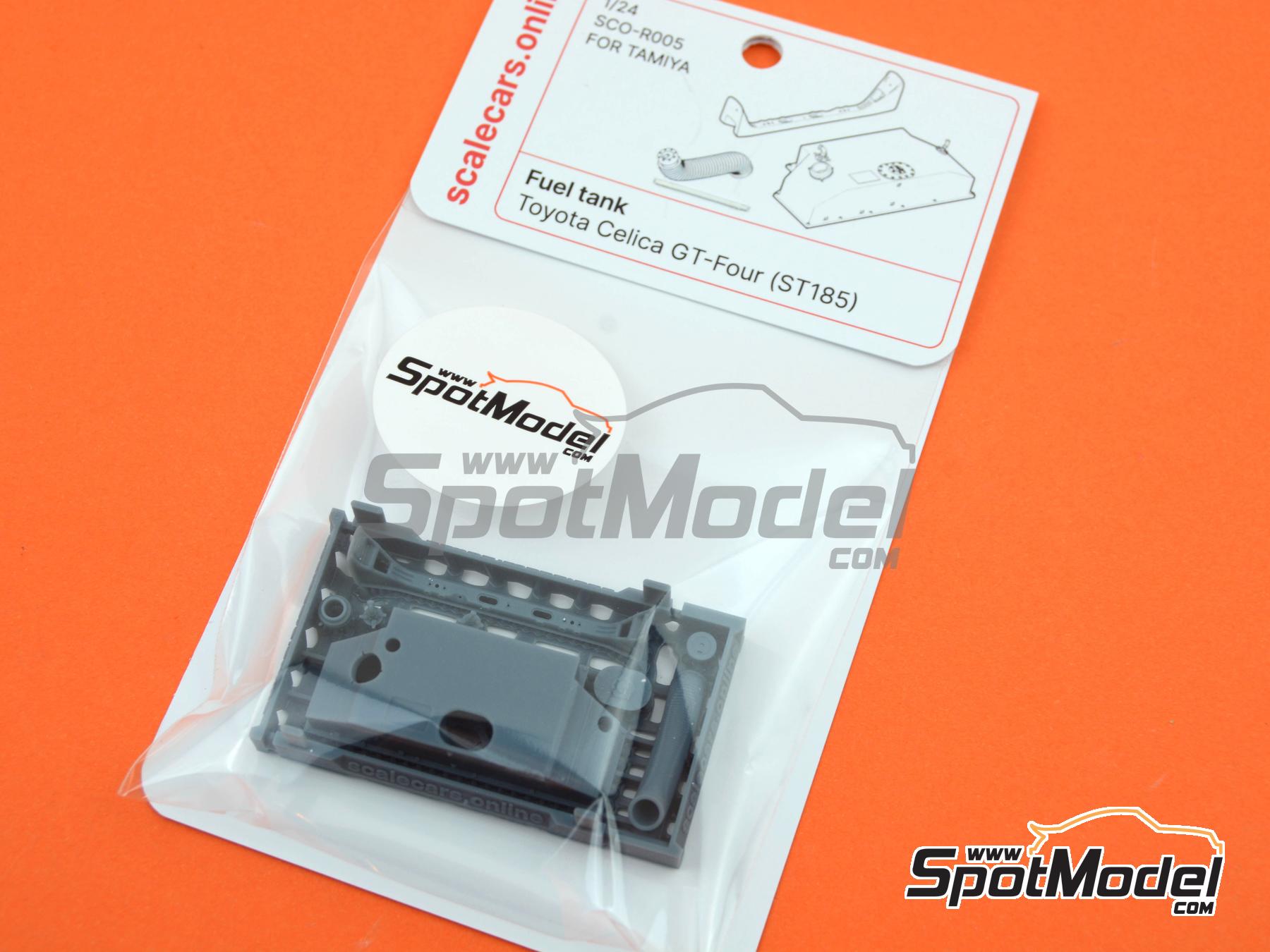 Image 6: Toyota Celica GT-Four ST185 - Fuel tank | Detail up set in 1/24 scale manufactured by Scalecars.Online (ref.&nbsp;SCO-R005)