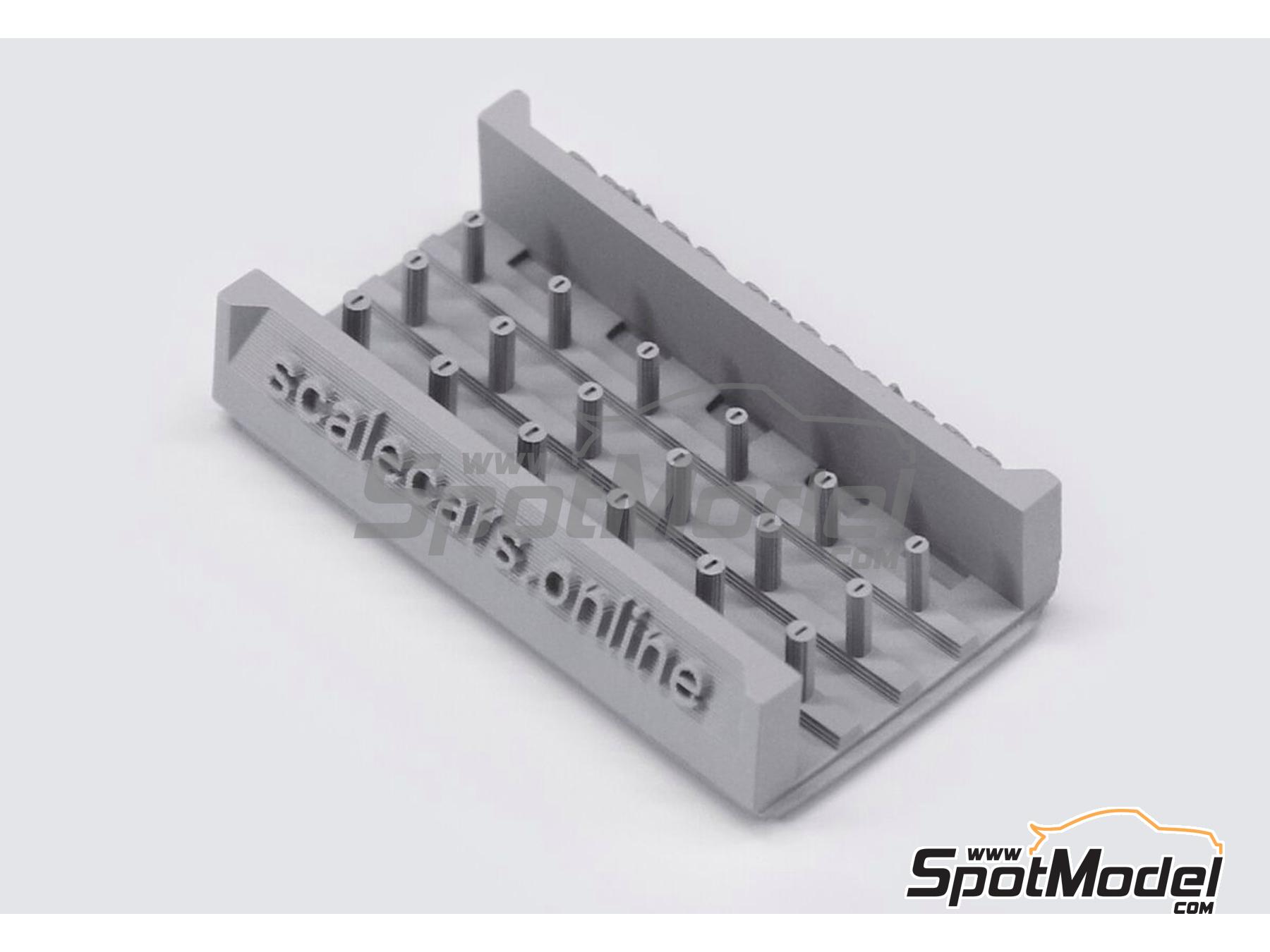 Image 1: Cerraduras de puerta | Detalle en escala&nbsp;1/24 fabricado por Scalecars.Online (ref.&nbsp;SCO-R007)