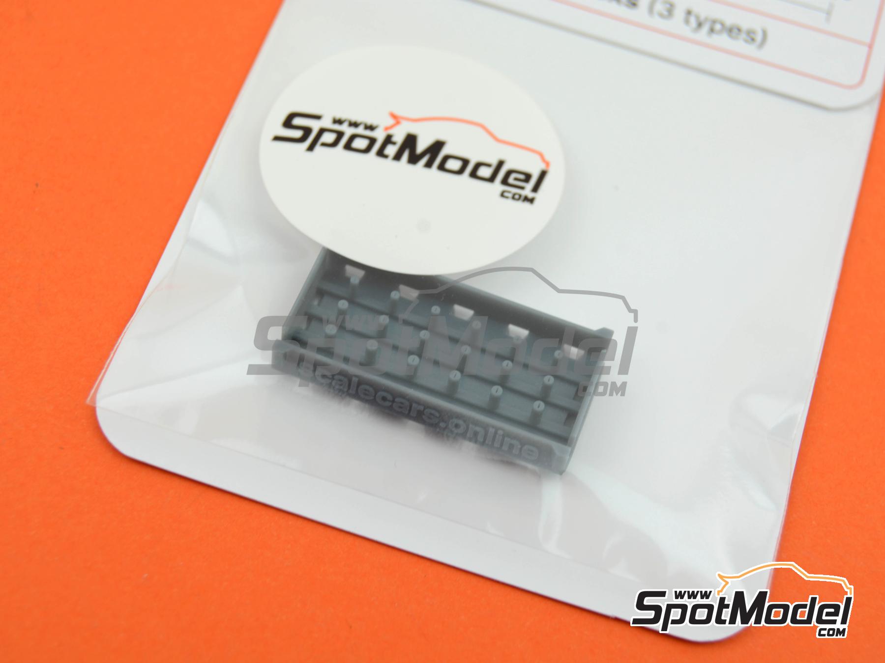 Image 8: Cerraduras de puerta | Detalle en escala&nbsp;1/24 fabricado por Scalecars.Online (ref.&nbsp;SCO-R007)