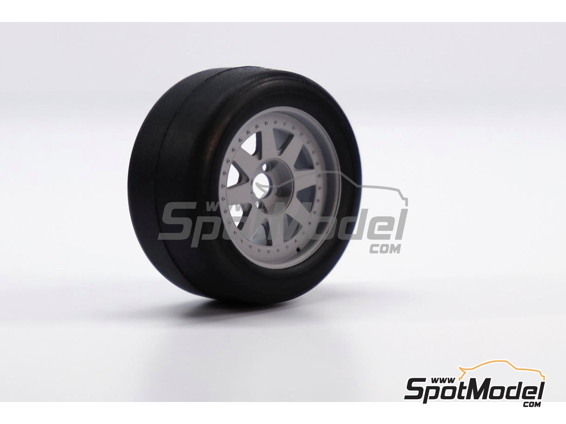 Image 4: Ford Sierra Cosworth RS | Rims in 1/24 scale manufactured by Scalecars.Online (ref.&nbsp;SCO-R011)