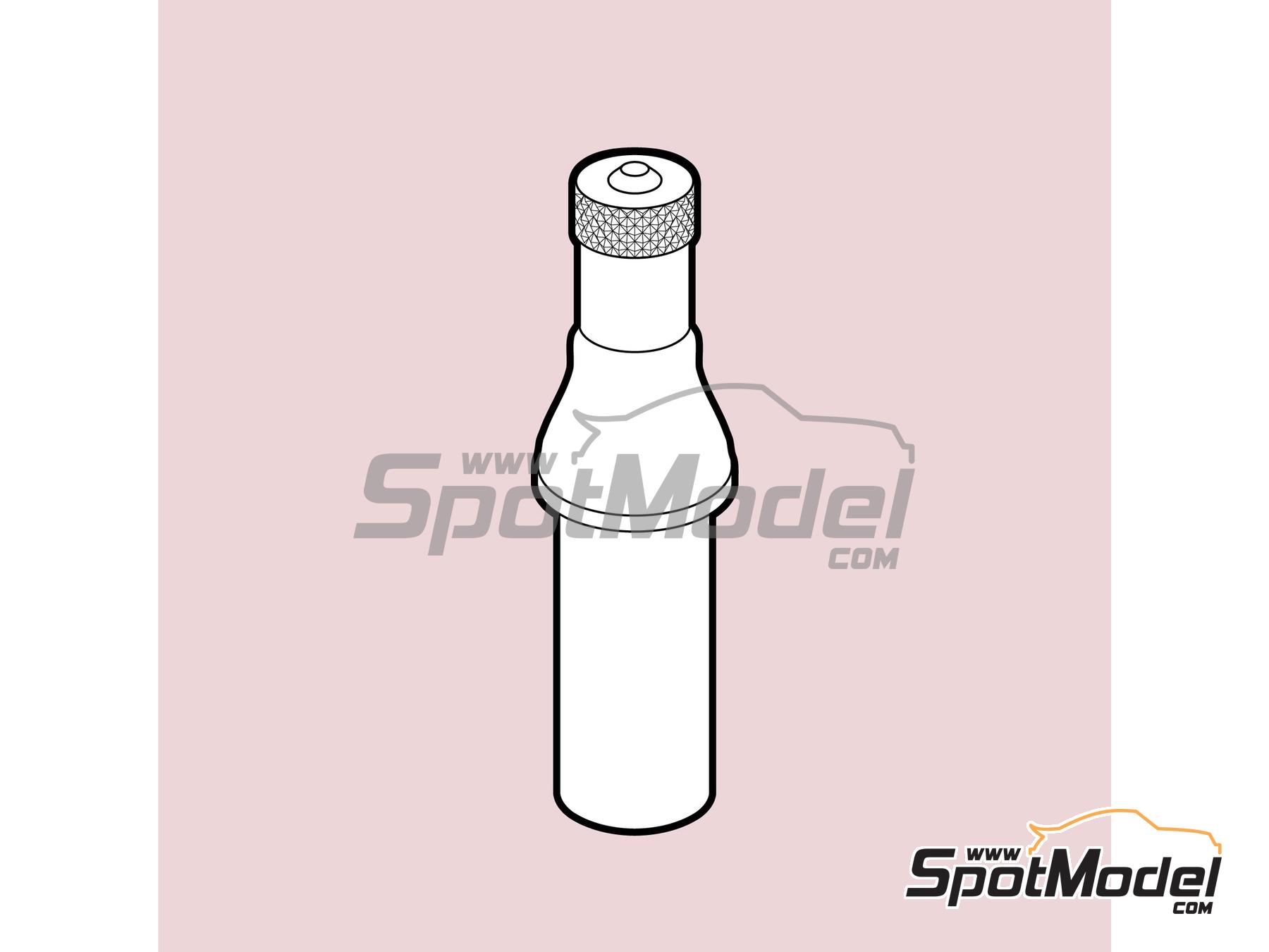 Image 1: Tire valves - type 2 | Air valve in 1/24 scale manufactured by Scalecars.Online (ref.&nbsp;SCO-R018)