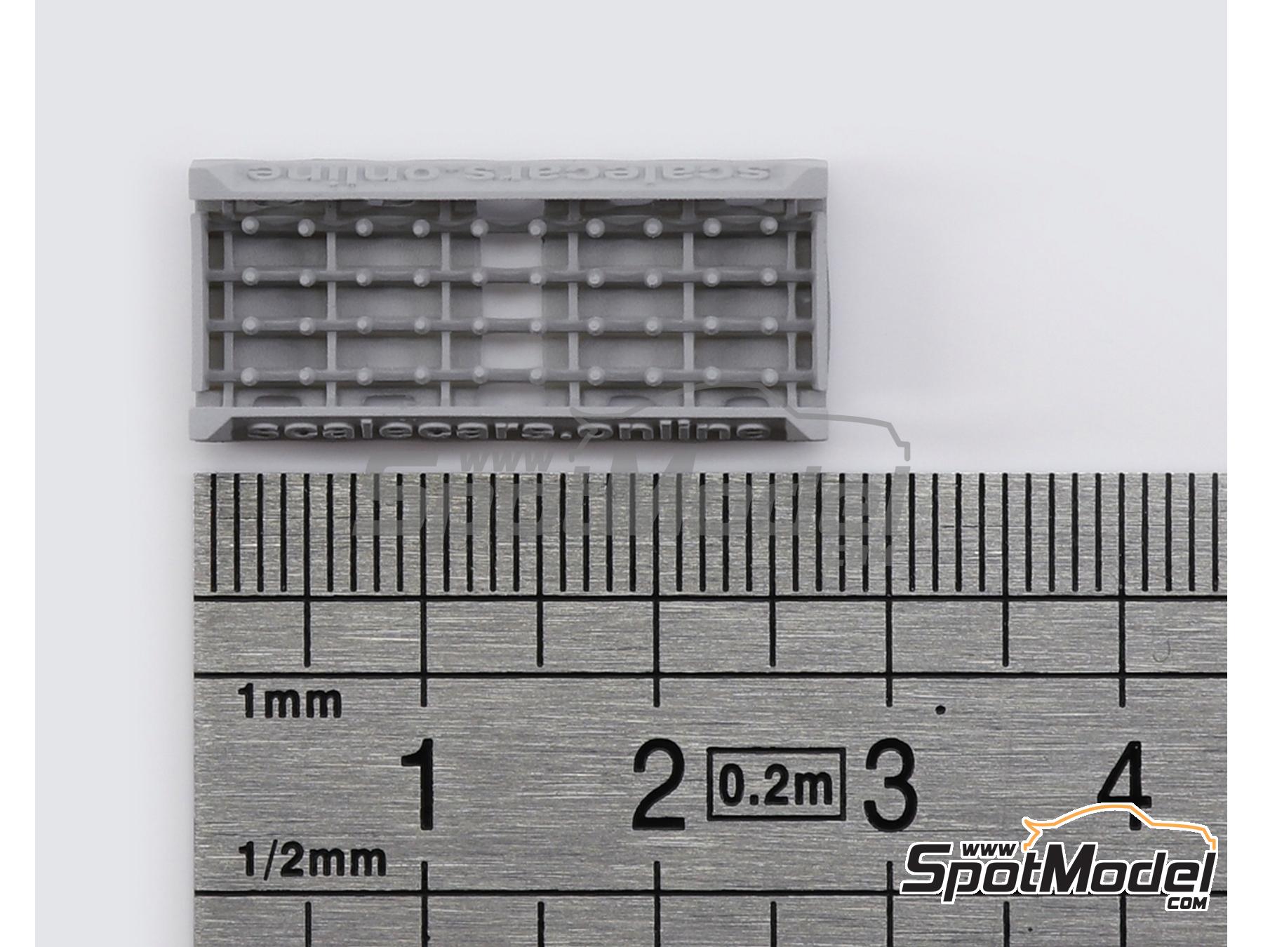 Image 3: Tire valves - type 2 | Air valve in 1/24 scale manufactured by Scalecars.Online (ref.&nbsp;SCO-R018)
