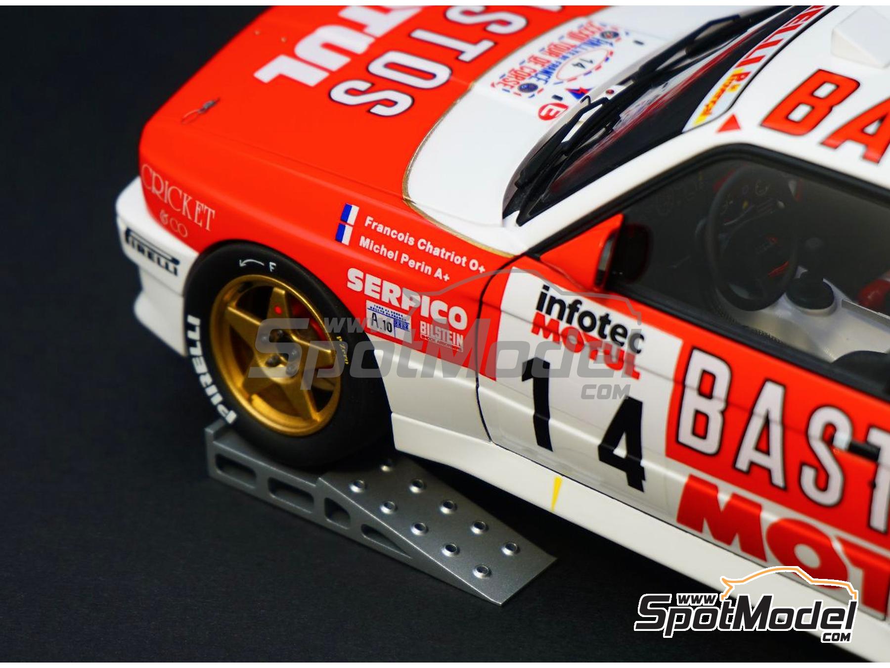 Image 6: Service ramps | Detail in 1/24 scale manufactured by Scalecars.Online (ref.&nbsp;SCO-R028)