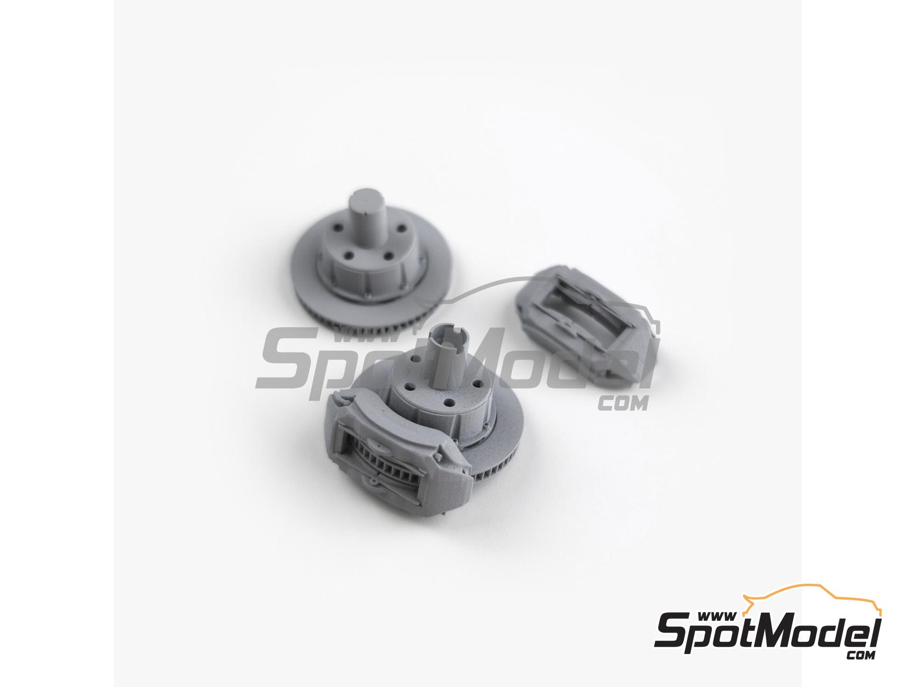 Image 1: Brakes NASCAR Type 2 | Brakes in 1/24 scale manufactured by Scalecars.Online (ref.&nbsp;SCO-R054)