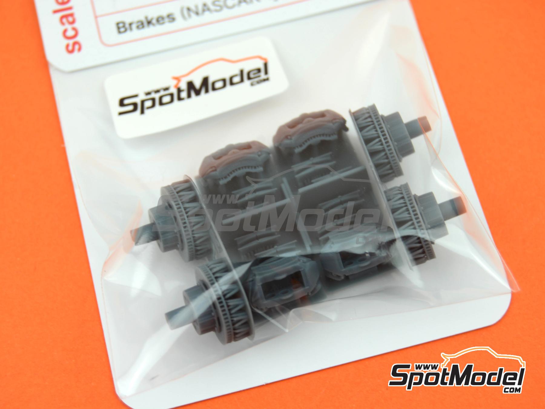 Scalecars.Online SCO-R054: Brakes 1/24 scale - Brakes NASCAR Type 2 ...
