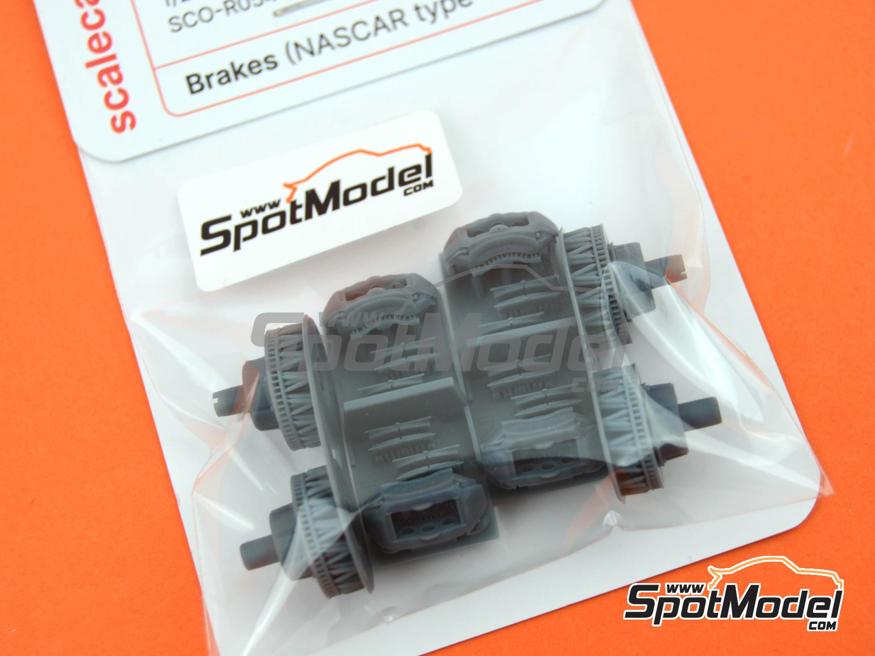 Scalecars.Online SCO-R054: Brakes 1/24 scale - Brakes NASCAR Type 2 ...
