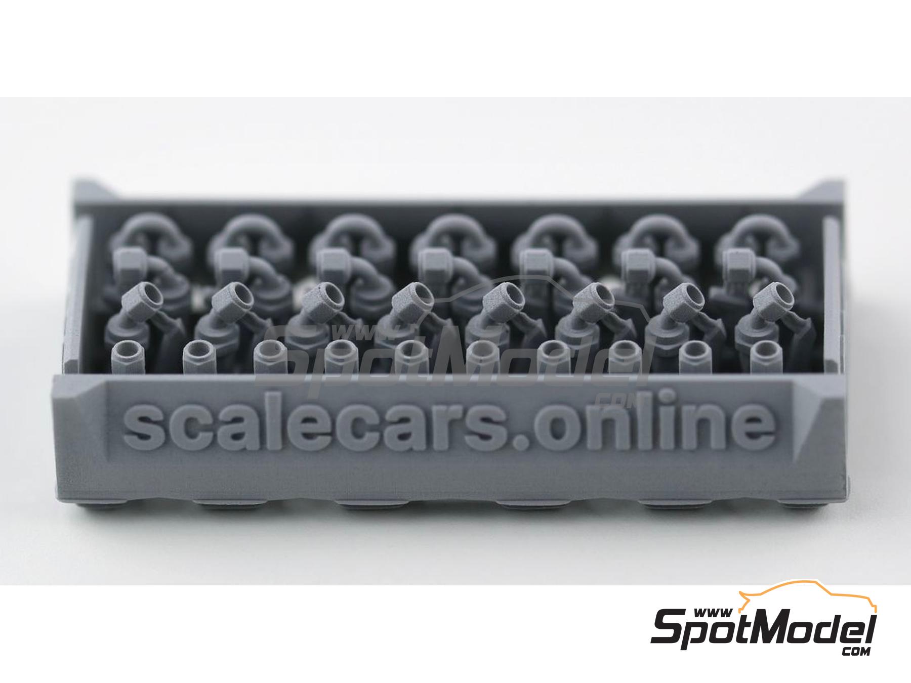 Image 4: Hose joints V.2 | Hose joints in 1/24 scale manufactured by Scalecars.Online (ref.&nbsp;SCO-R059)