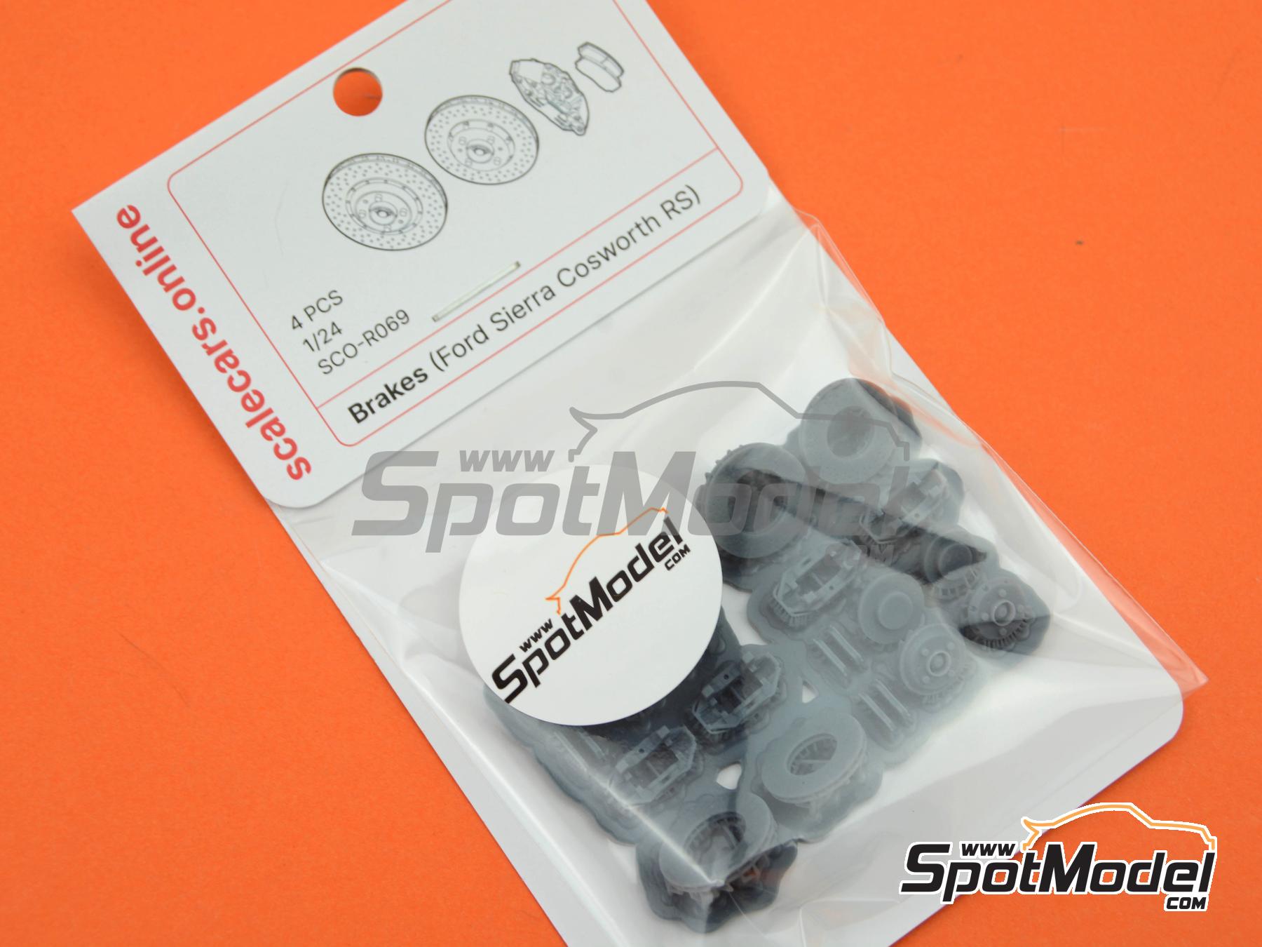 Image 6: Ford Sierra RS Cosworth | Frenos en escala&nbsp;1/24 fabricado por Scalecars.Online (ref.&nbsp;SCO-R069)