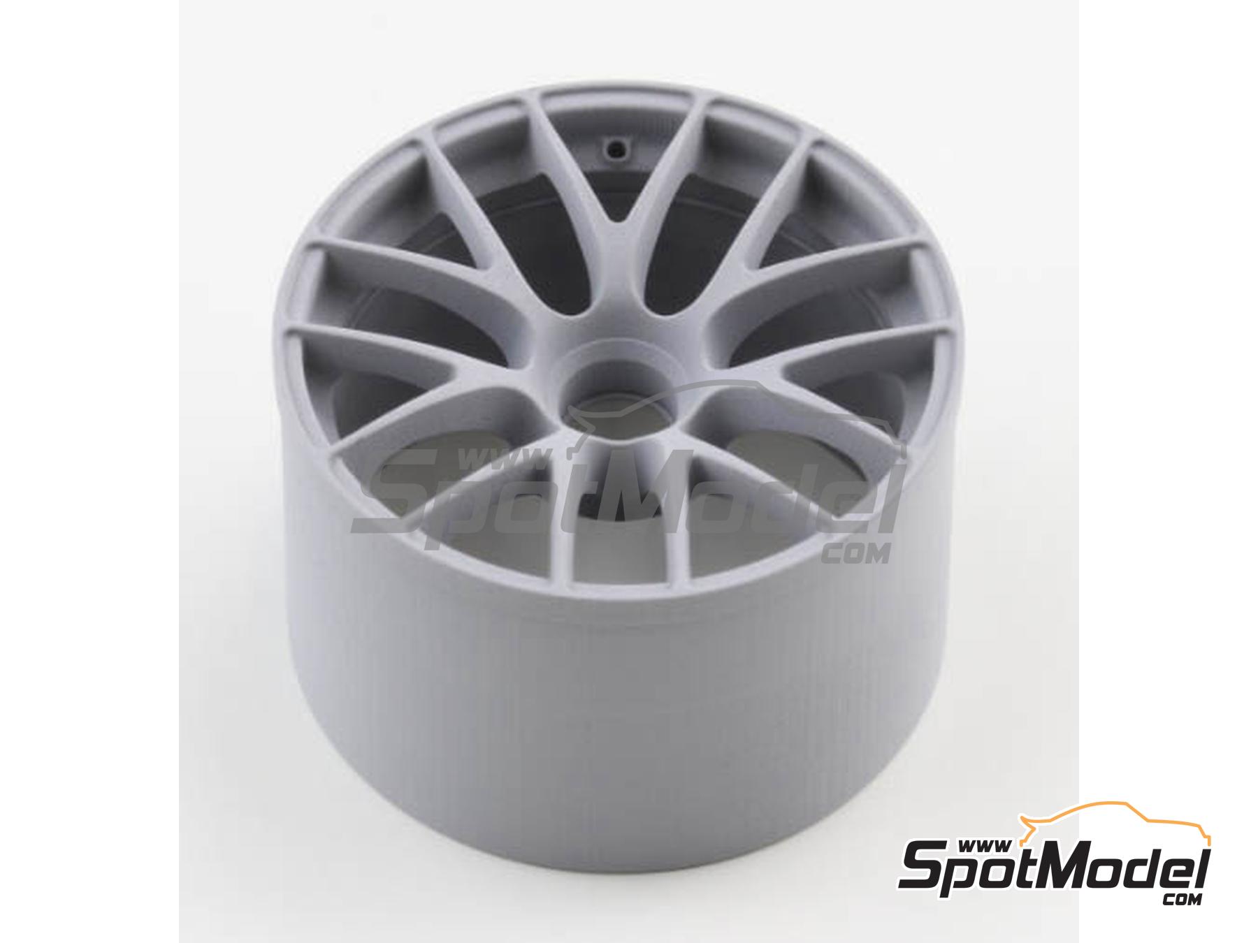 Image 1: BBS type NASCAR Next Generation | Rims in 1/24 scale manufactured by Scalecars.Online (ref. SCO-R071)