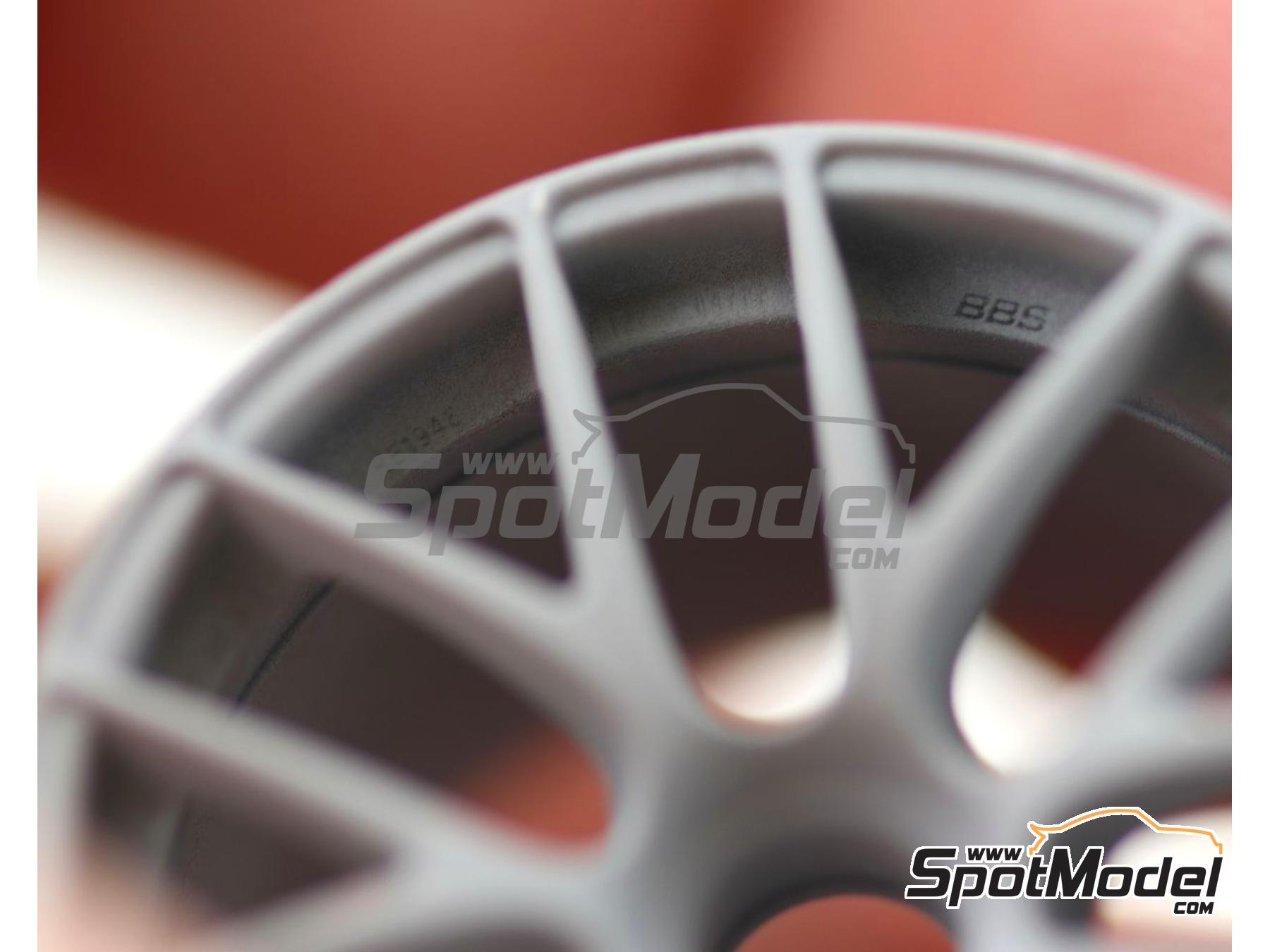 Image 6: BBS type NASCAR Next Generation | Rims in 1/24 scale manufactured by Scalecars.Online (ref. SCO-R071)