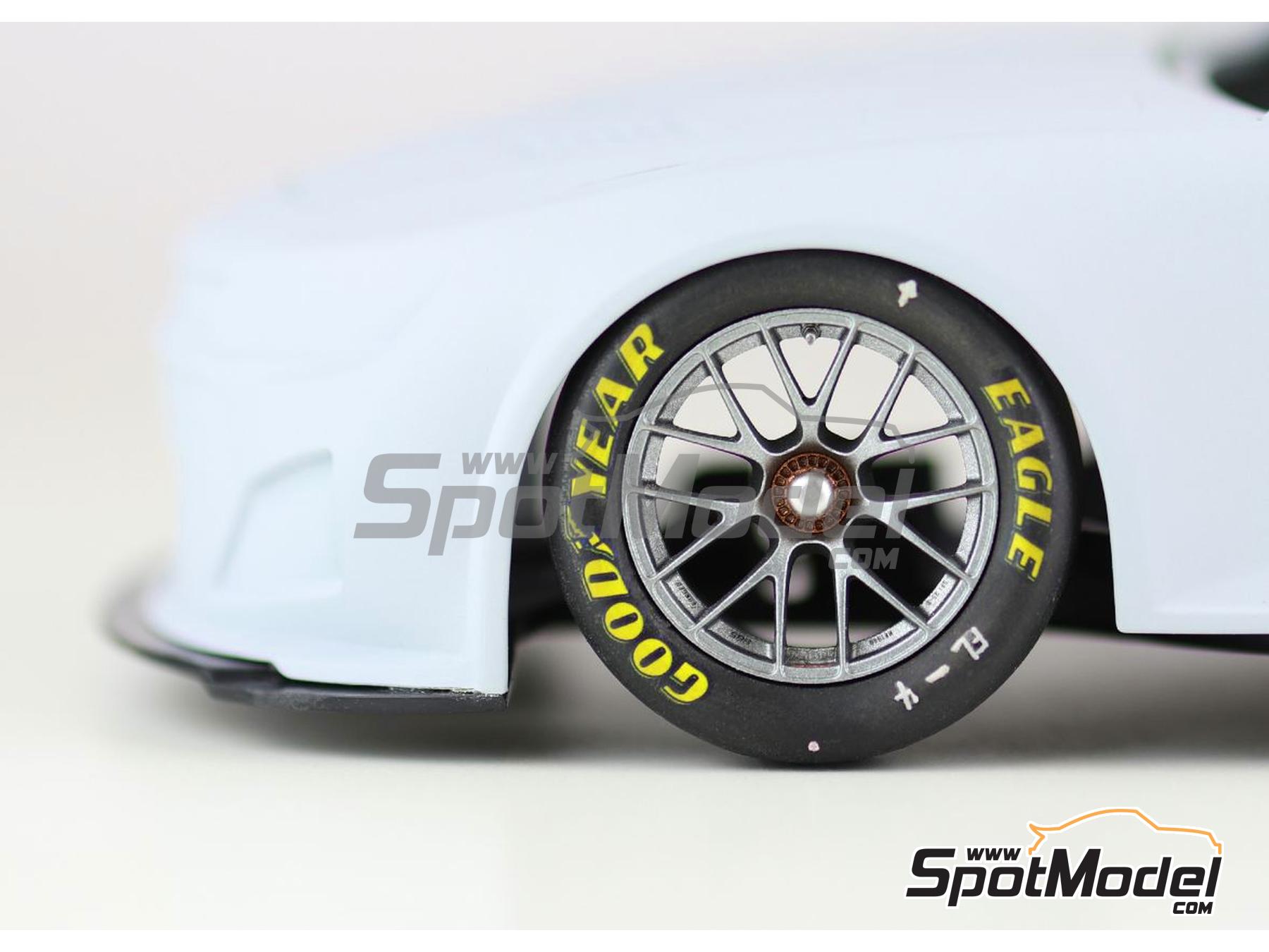 Image 7: BBS type NASCAR Next Generation | Rims in 1/24 scale manufactured by Scalecars.Online (ref. SCO-R071)