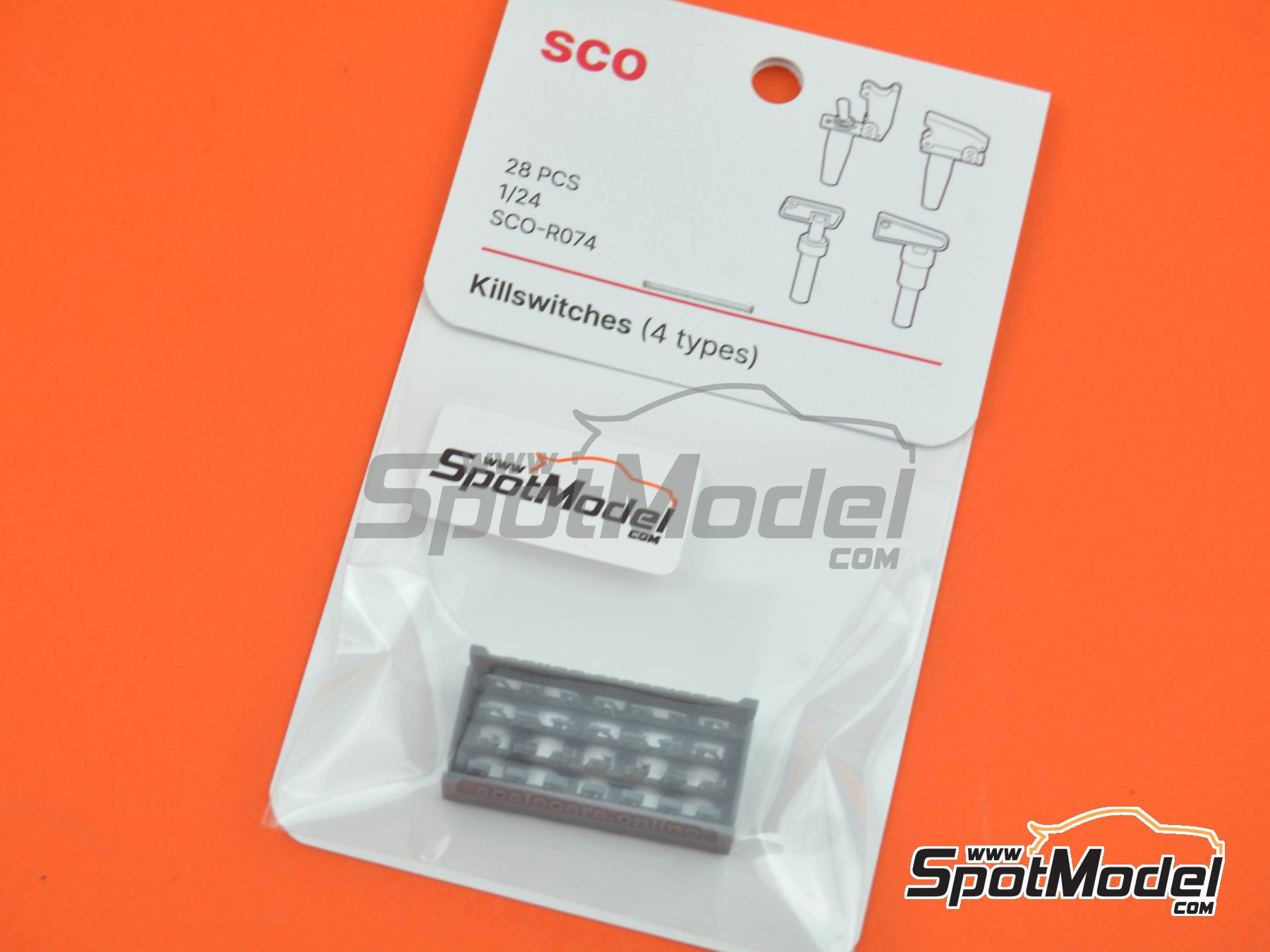 Image 2: Killswitches | Detail in 1/24 scale manufactured by Scalecars.Online (ref.&nbsp;SCO-R074)