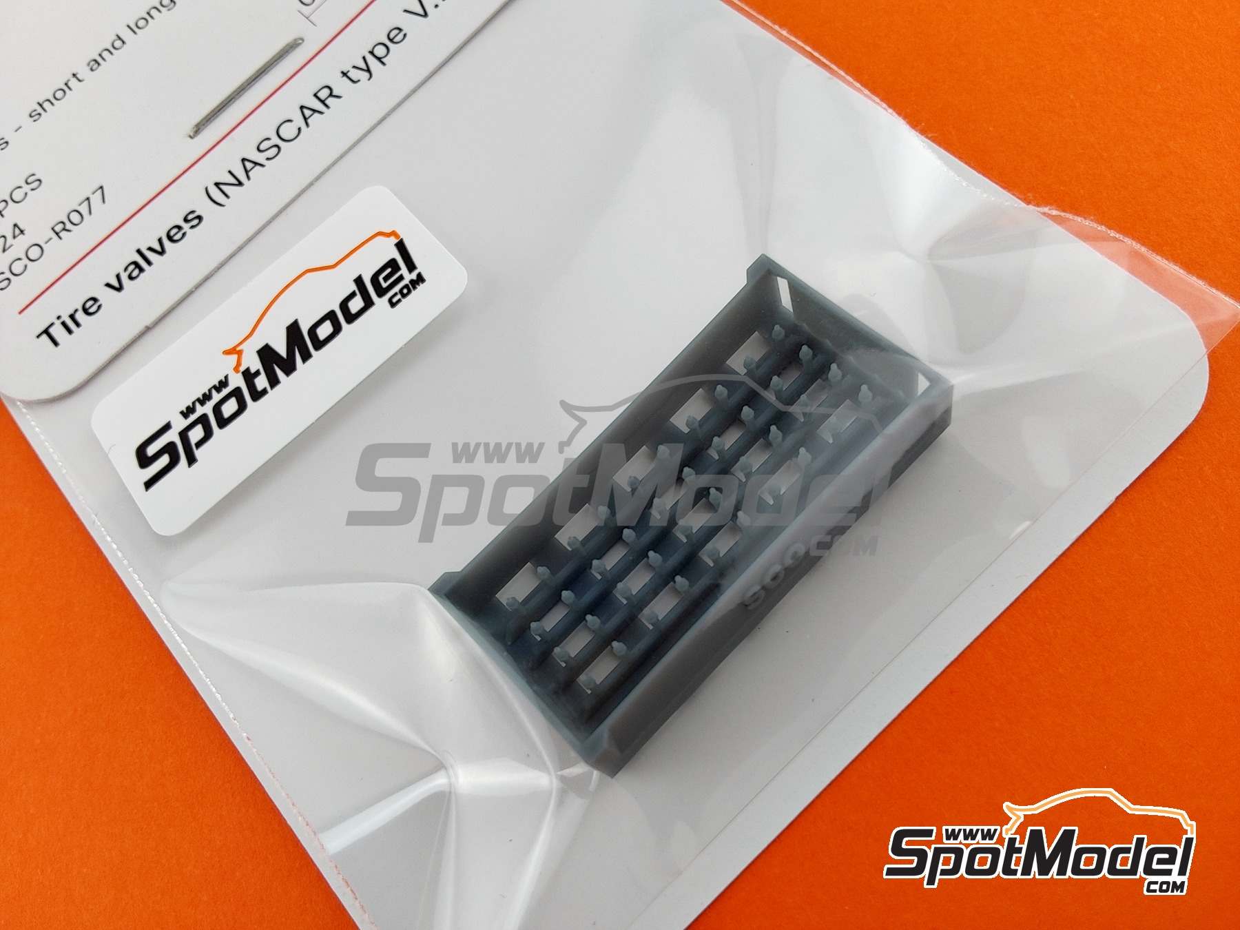 Image 4: NASCAR type 2 | Air valve in 1/24 scale manufactured by Scalecars.Online (ref.&nbsp;SCO-R077)