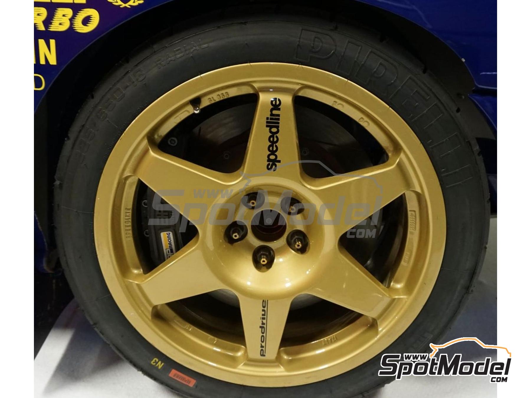 Image 2: Speedline Corse 2013C | Rims in 1/24 scale manufactured by Scalecars.Online (ref.&nbsp;SCO-R078-SCO)