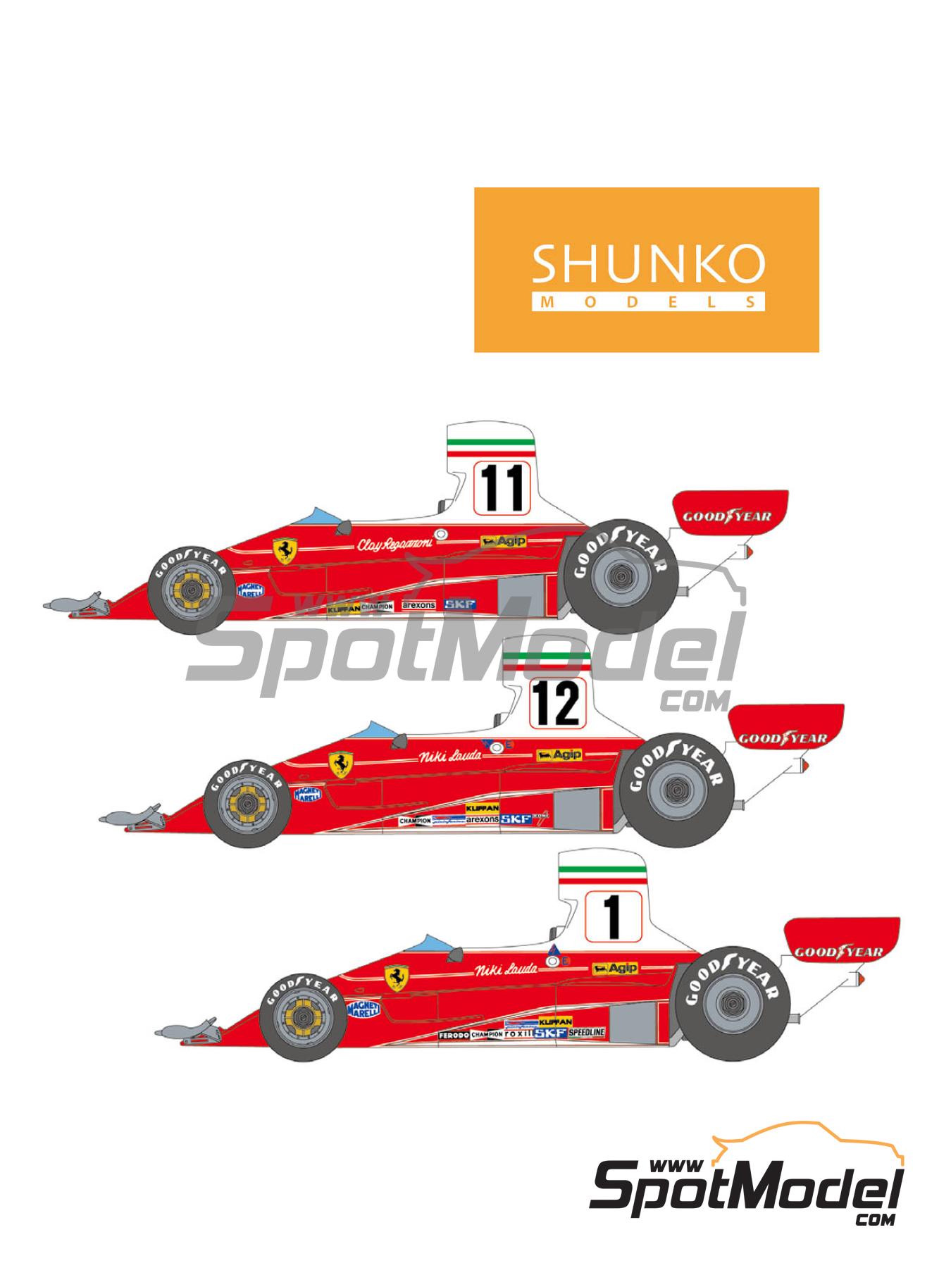 STICKER PACK Stickers Ferrari Scuderia Logo Italy Sports Car F1