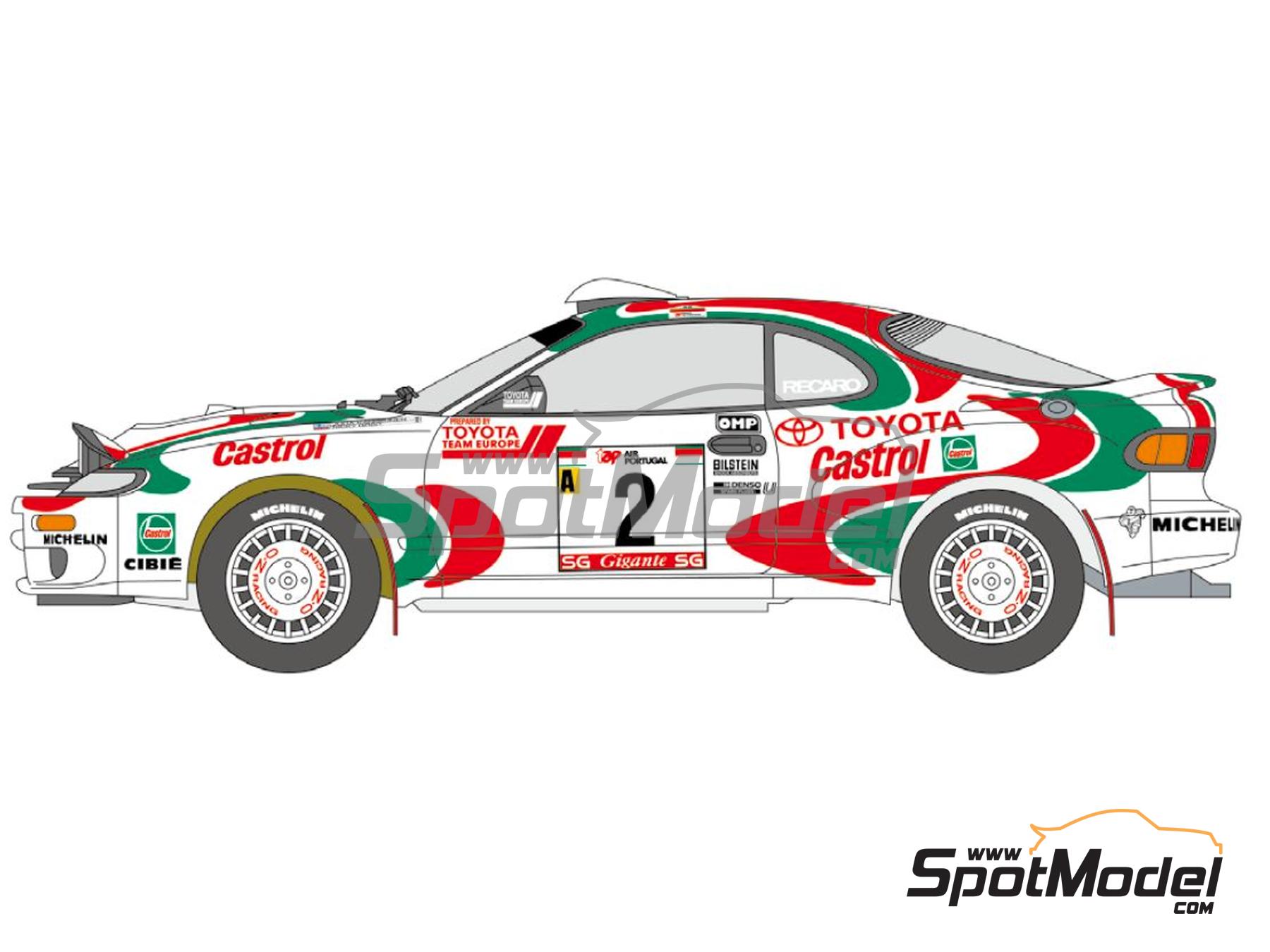 Shunko Models SHK-D494: Marking / livery 1/24 scale - Toyota Celica GT ...