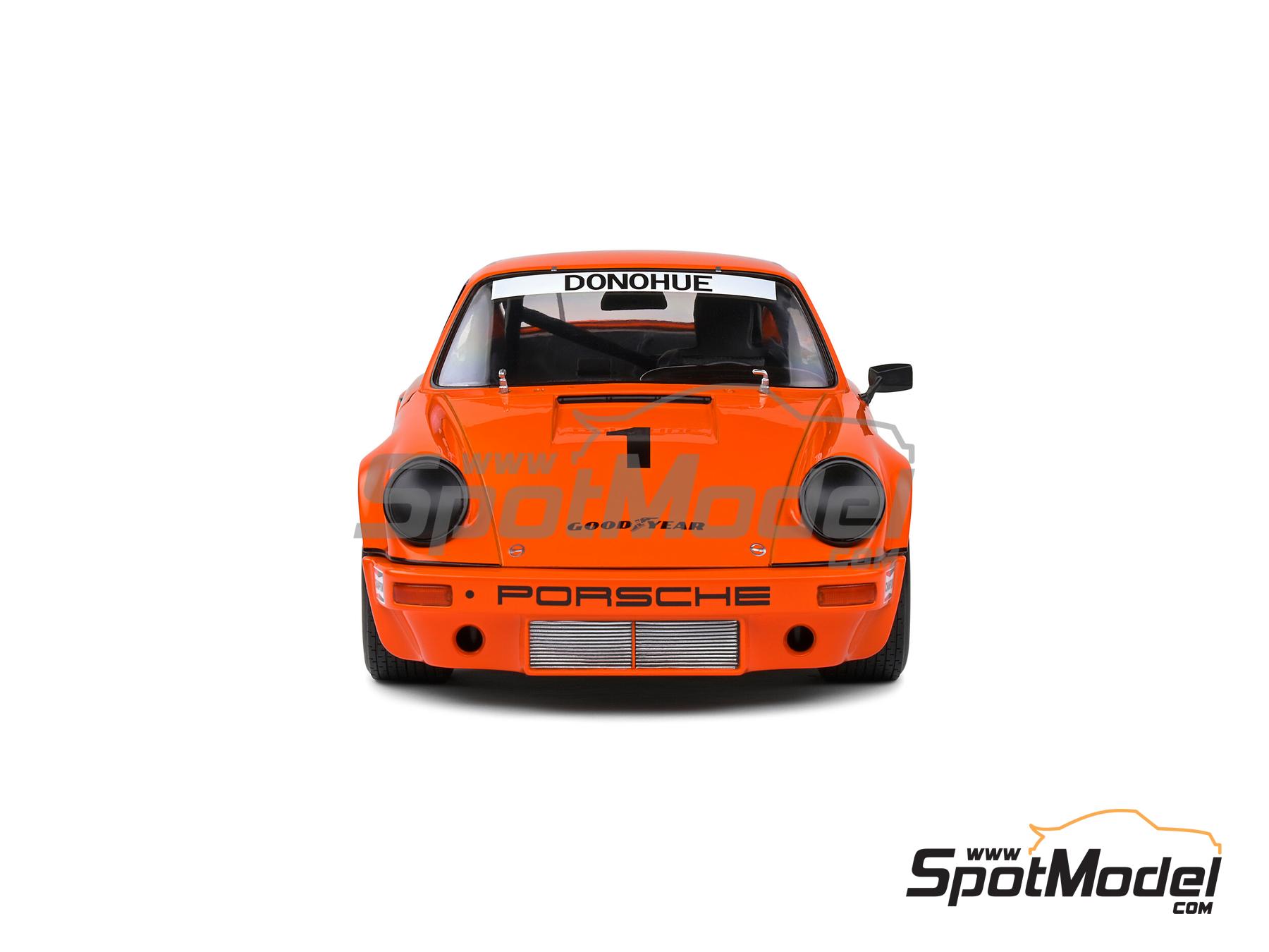 Image 6: Porsche 911 Carrera RSR Equipo Roger Penske - IROC - Carrera de Campeones 1974 | Coche de colecci&oacute;n en escala&nbsp;1/18 fabricado por Solido (ref.&nbsp;DIE-60557, tambien 3663506024849 y S1810701)