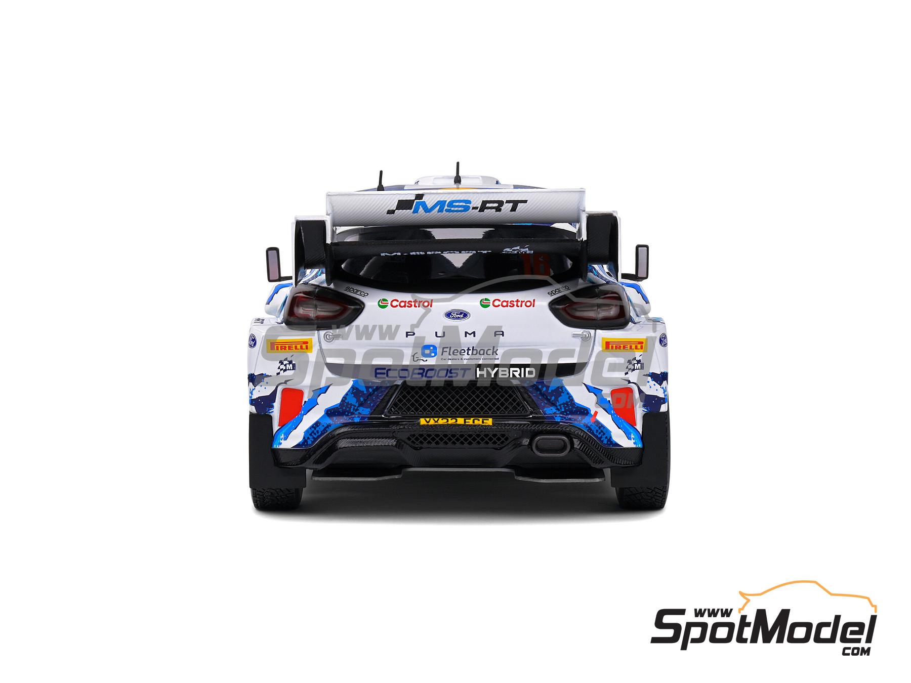Solido S1809504: Diecast model car 1/18 scale - Ford Puma Rally1