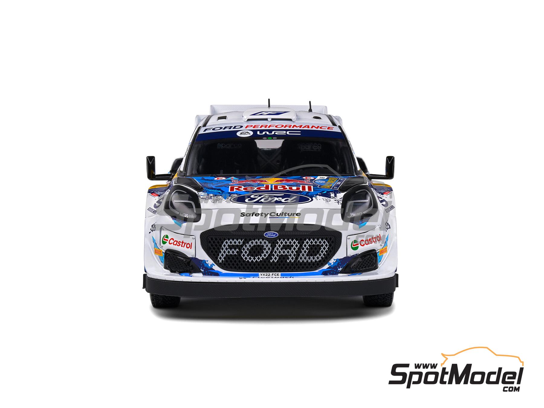 Solido S1809504: Diecast model car 1/18 scale - Ford Puma Rally1