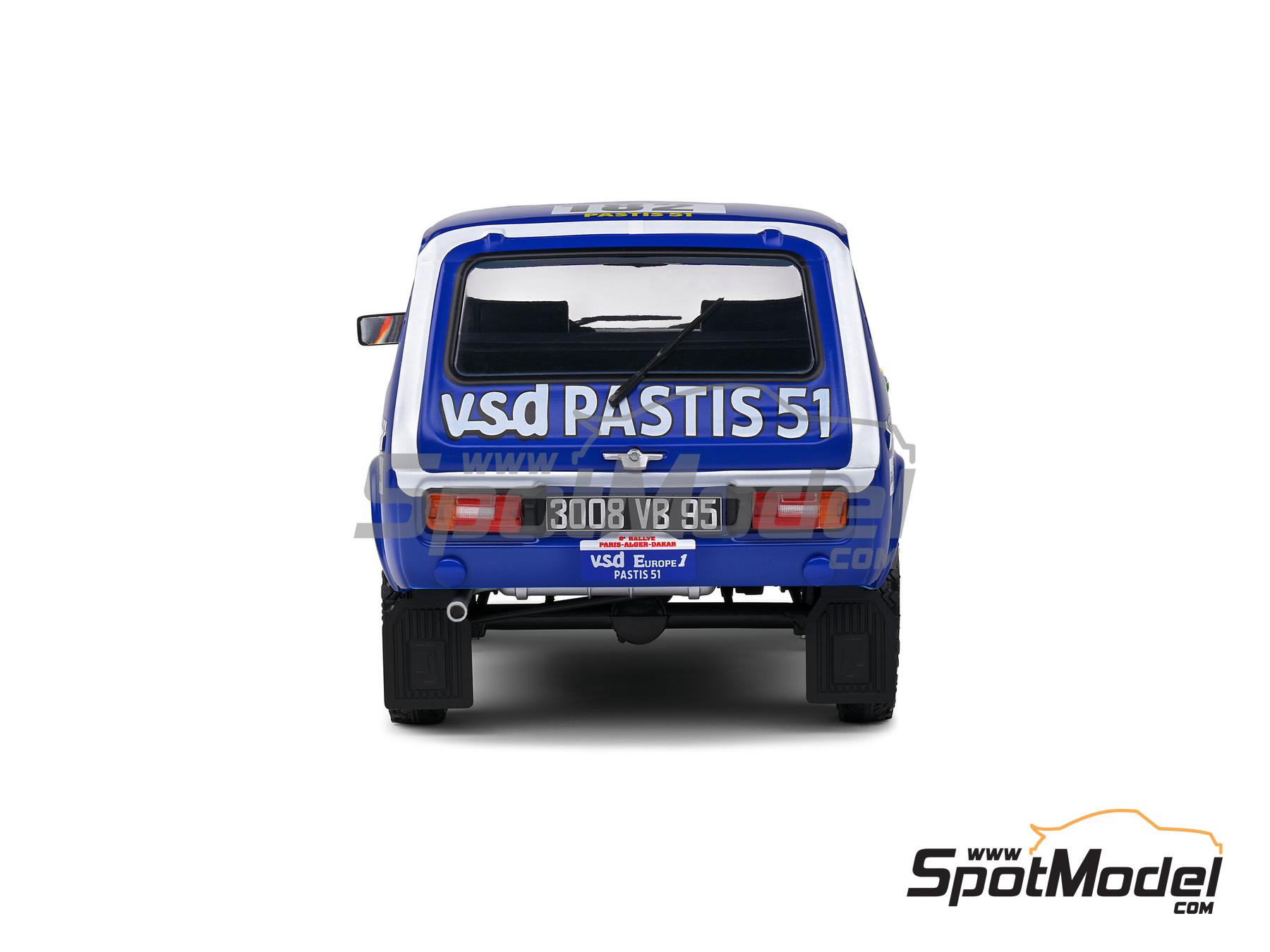 Solido S1807305: Diecast model car 1/18 scale - Lada Niva sponsored by ...