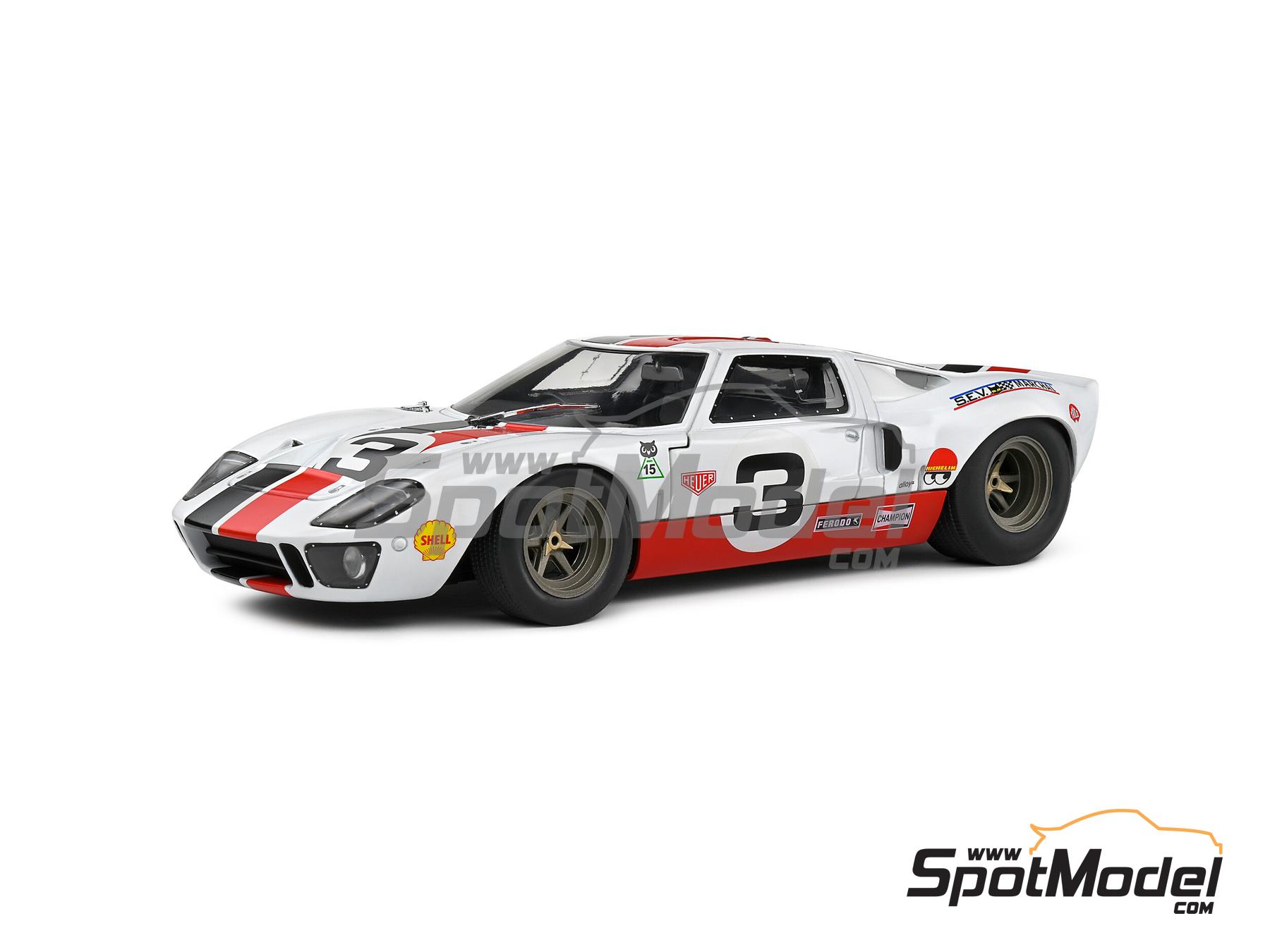 Image 1: Ford GT40 MK I -  2015 | Diecast model car in 1/18 scale manufactured by Solido (ref. DIE-60601, also 3663506023514 and S1803010)